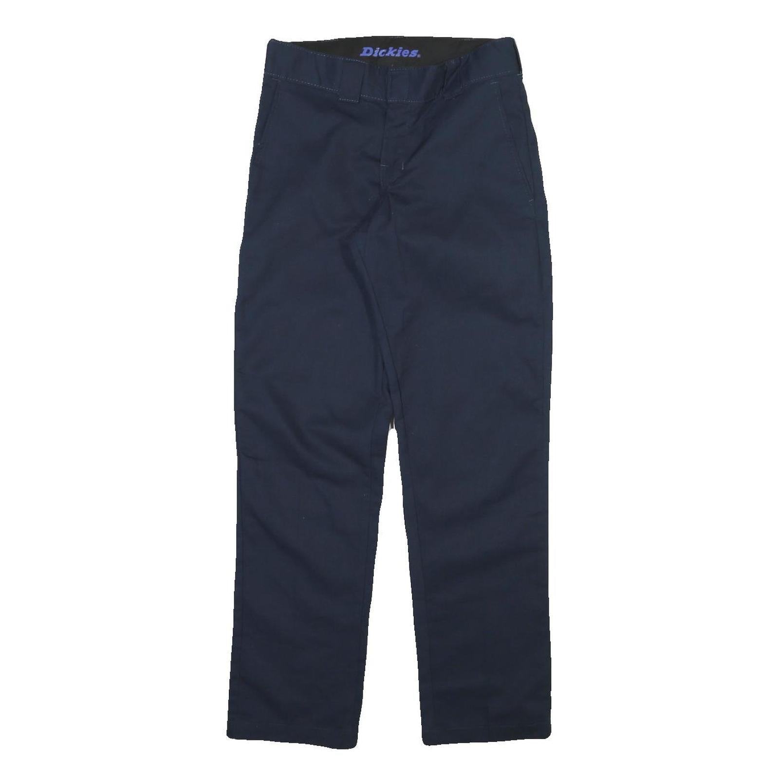 Buy DICKIES Mens Cotton Blend Navy Blue Regular Fit Straight Leg Trousers W29 L30 Refurbished - $42.89 DICKIES Mens Cotton Blend Navy Blue Regular Fit Straight Leg Trousers W29 L30 Refurbished - N/A refurbished available on Cerqular