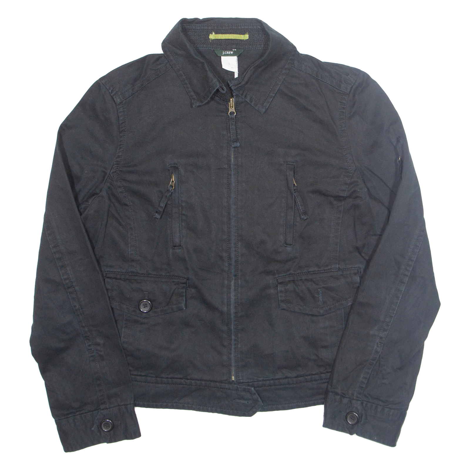 J CREW Womens Jacket Black L Refurbished - N/A refurbished available on Cerqular