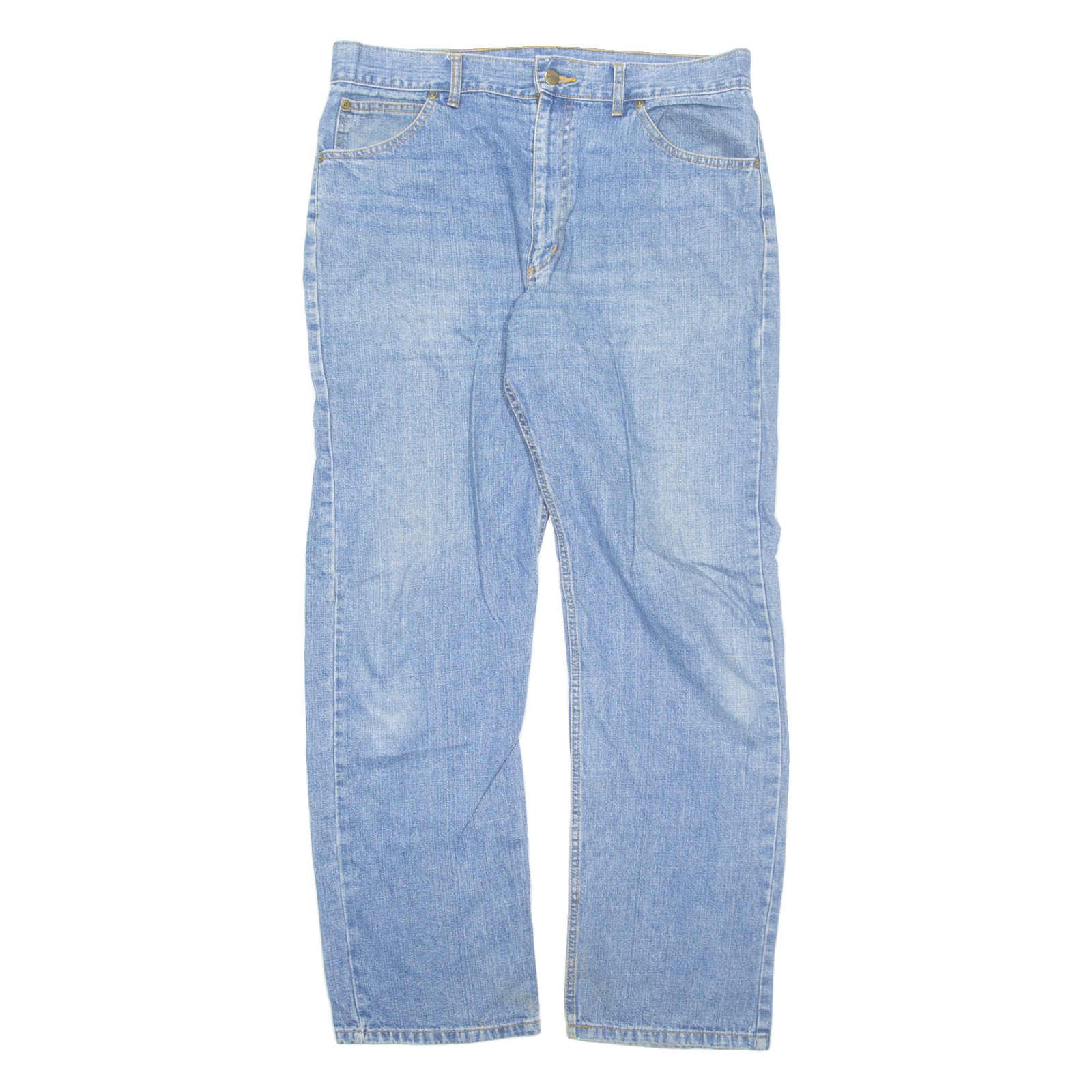 LEE Mens Jeans Blue Regular Straight W34 L30 Refurbished - N/A refurbished available on Cerqular