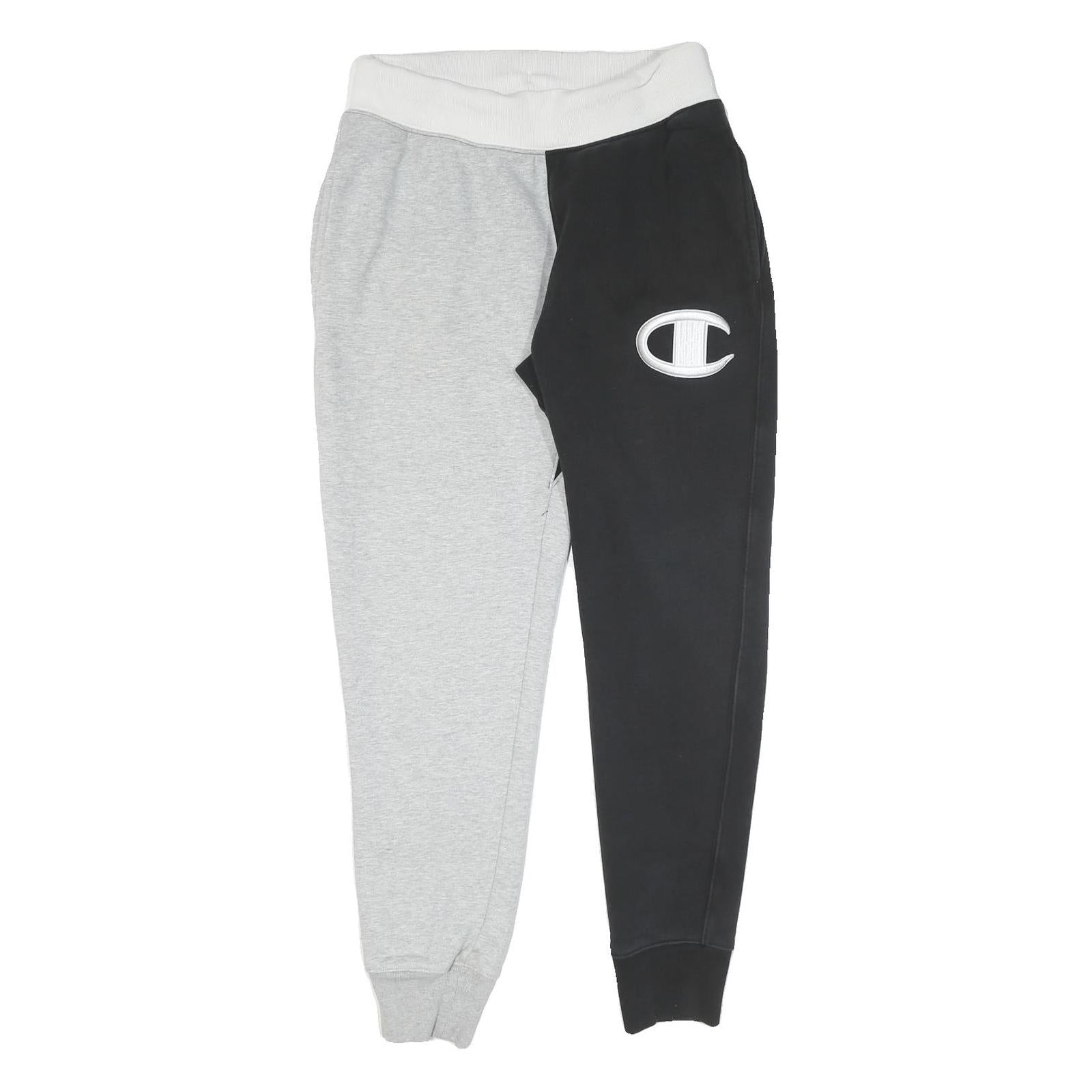 Buy CHAMPION Mens Joggers Black & Grey Slim Tapered M W30 L29 Logo Casual Wear Refurbished - $22.09 CHAMPION Mens Joggers Black & Grey Slim Tapered M W30 L29 Logo Casual Wear Refurbished - N/A refurbished available on Cerqular