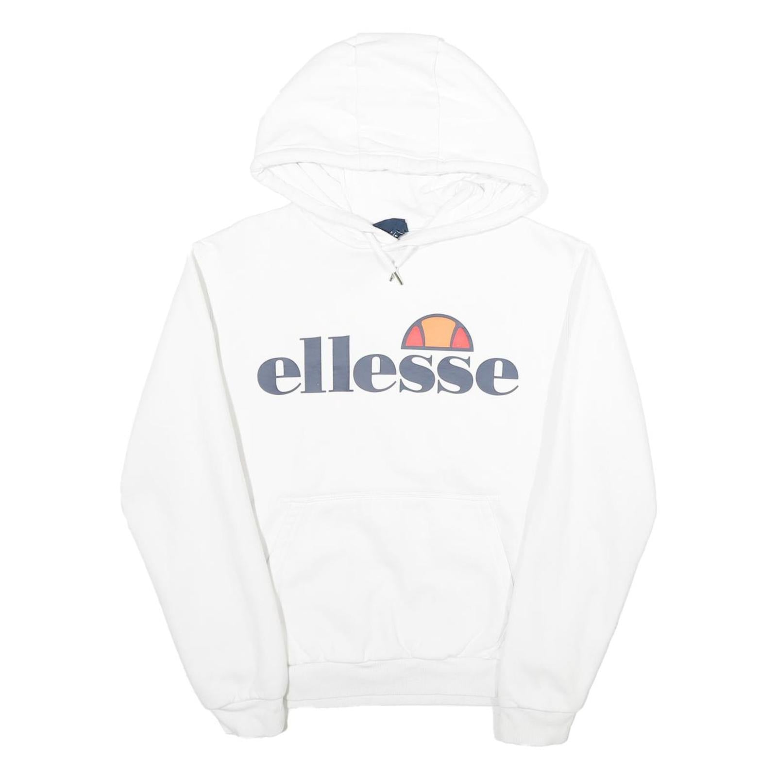 Buy ELLESSE Womens White Pullover Hoodie UK 8 Cotton Blend Logo Sweatshirt Refurbished - $29.89 ELLESSE Womens White Pullover Hoodie UK 8 Cotton Blend Logo Sweatshirt Refurbished - N/A refurbished available on Cerqular