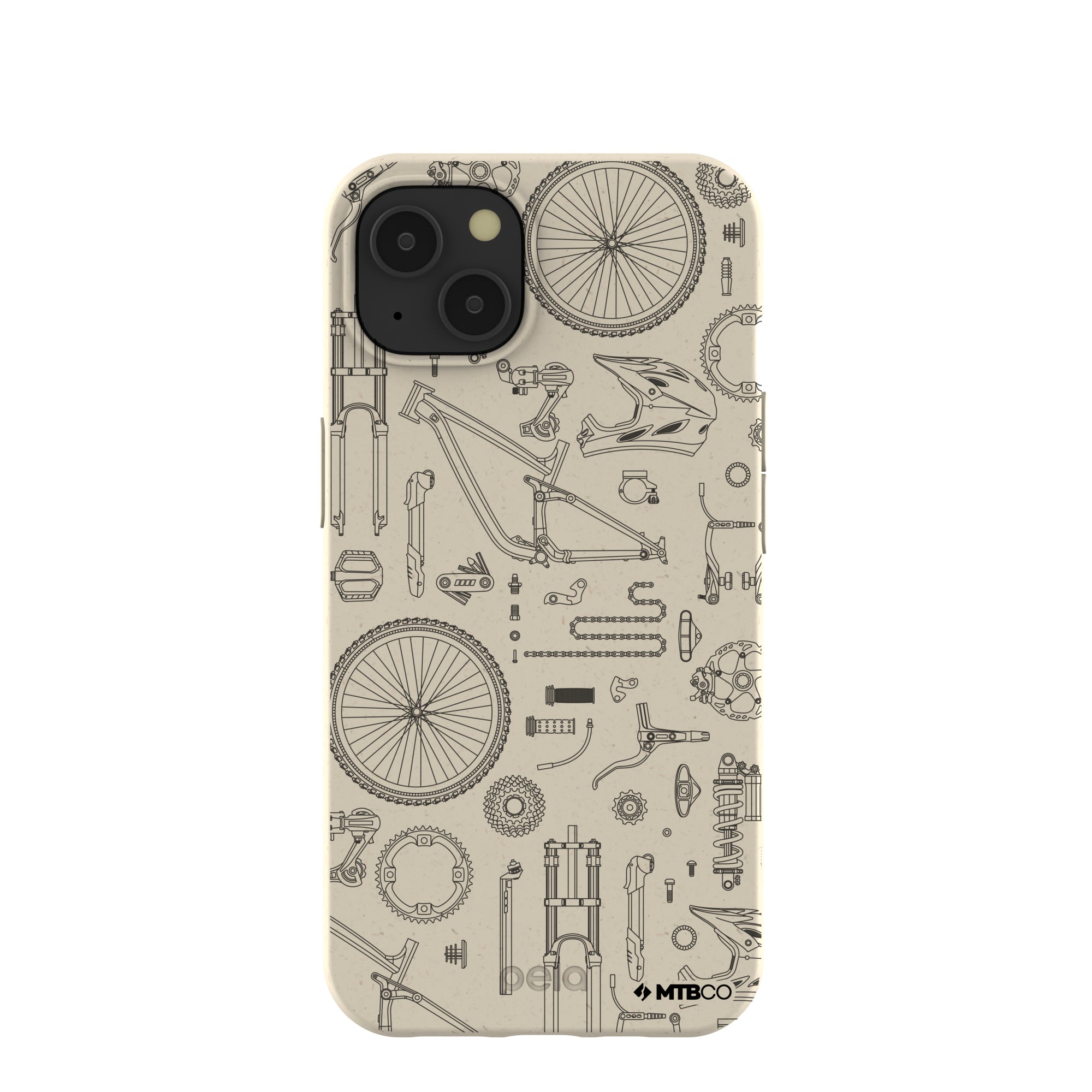 London Fog Changing Gears MTBCO iPhone 13 Case Refurbished - Pela Case refurbished available on Cerqular