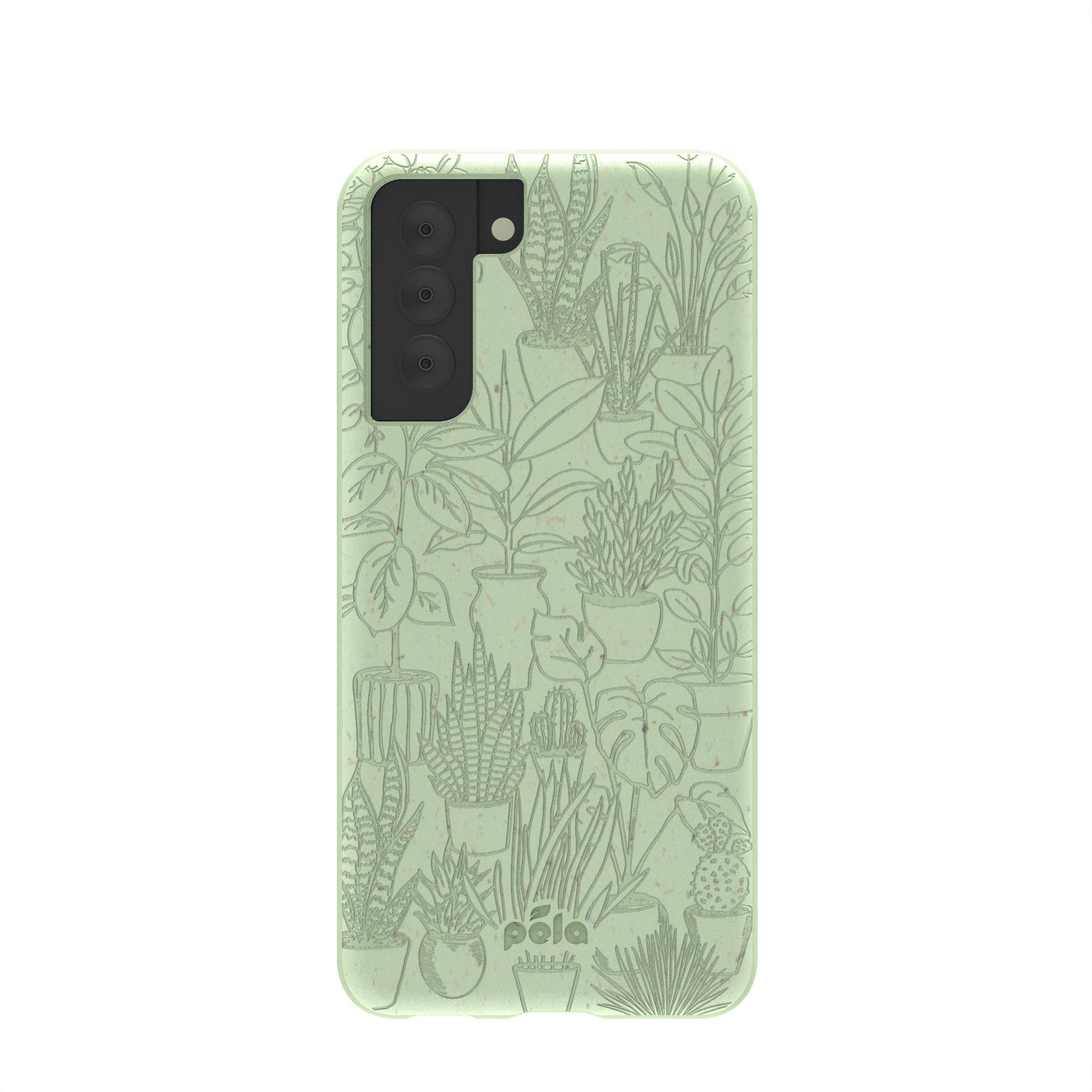 Sage Green Green Oasis Samsung Galaxy S21 Case Refurbished - Pela Case refurbished available on Cerqular
