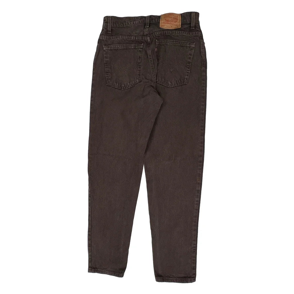 Made In USA Levis 550 Jeans - 30W UK 10 Brown Cotton Refurbished - Thrifted (note: this is a term often used to describe second- refurbished available on Cerqular