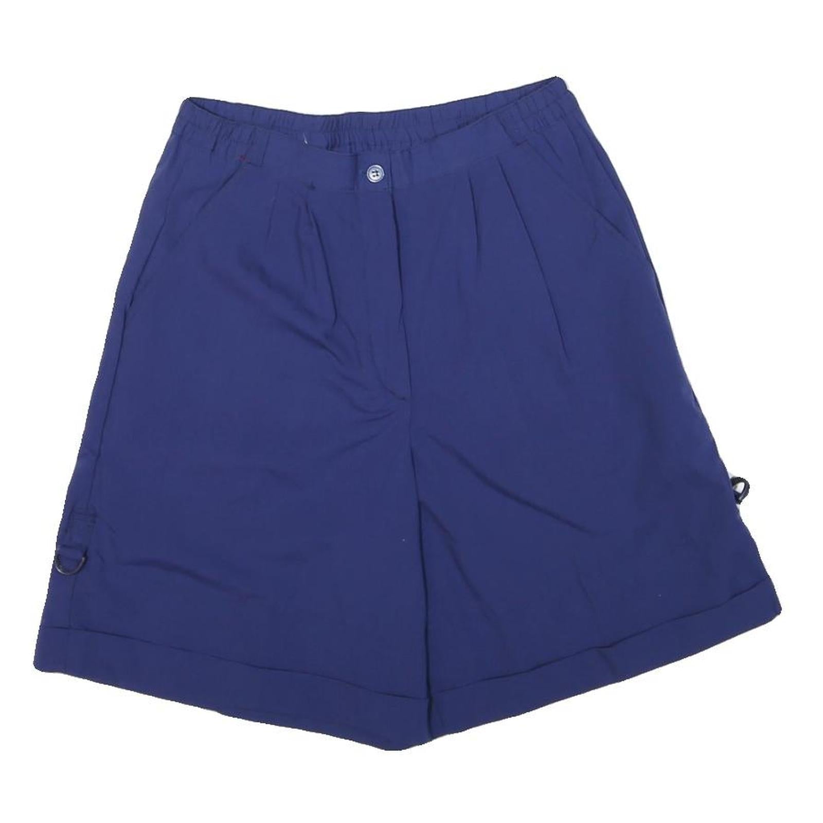 Womens Shorts Blue Casual Plain XS W26 Cotton Blend Comfortable Summer Wear Refurbished - N/A refurbished available on Cerqular