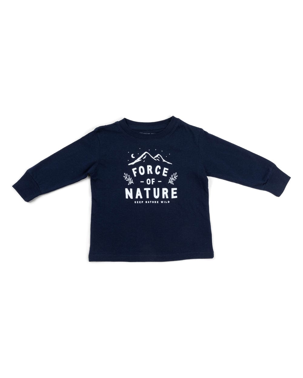 Force of Nature Toddler Long Sleeve | Navy | Size: 3T Refurbished - Keep Nature Wild refurbished available on Cerqular