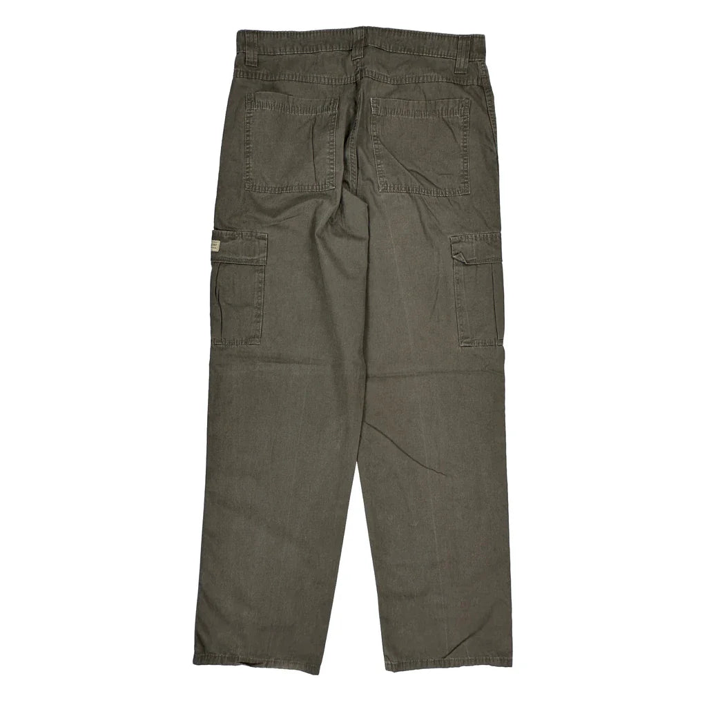 Wrangler Cargo Cargo Trousers - 33W 34L Grey Cotton Refurbished - Thrifted (note: this is a term often used to describe second- refurbished available on Cerqular