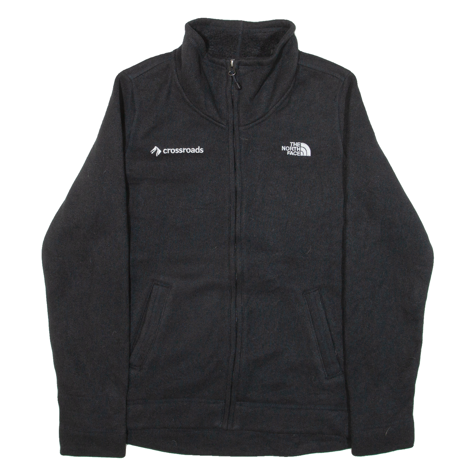 THE NORTH FACE Womens Fleece Jacket Black L Refurbished - N/A refurbished available on Cerqular