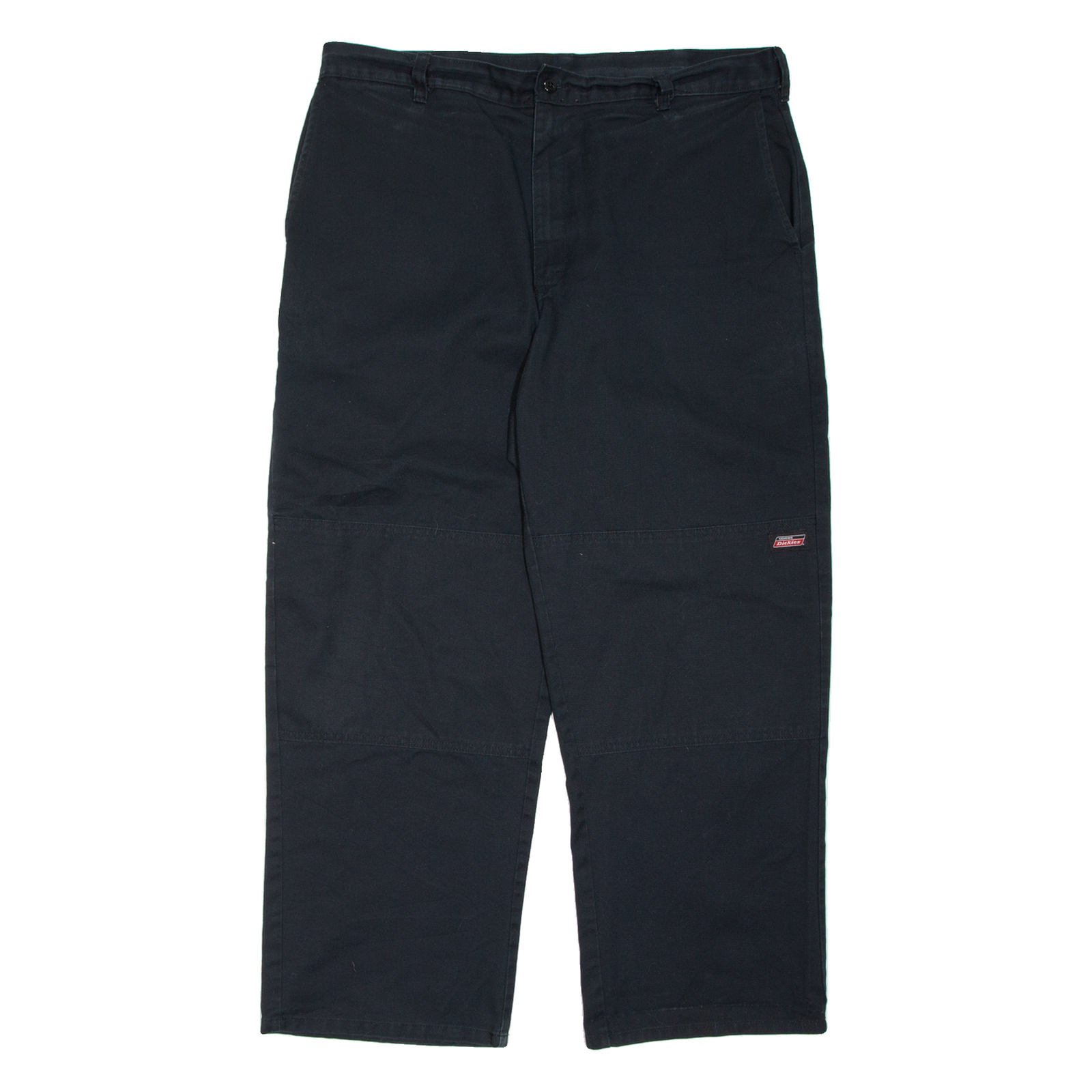 DICKIES Chino Mens Trousers Black Regular Straight W38 L30 Refurbished - N/A refurbished available on Cerqular