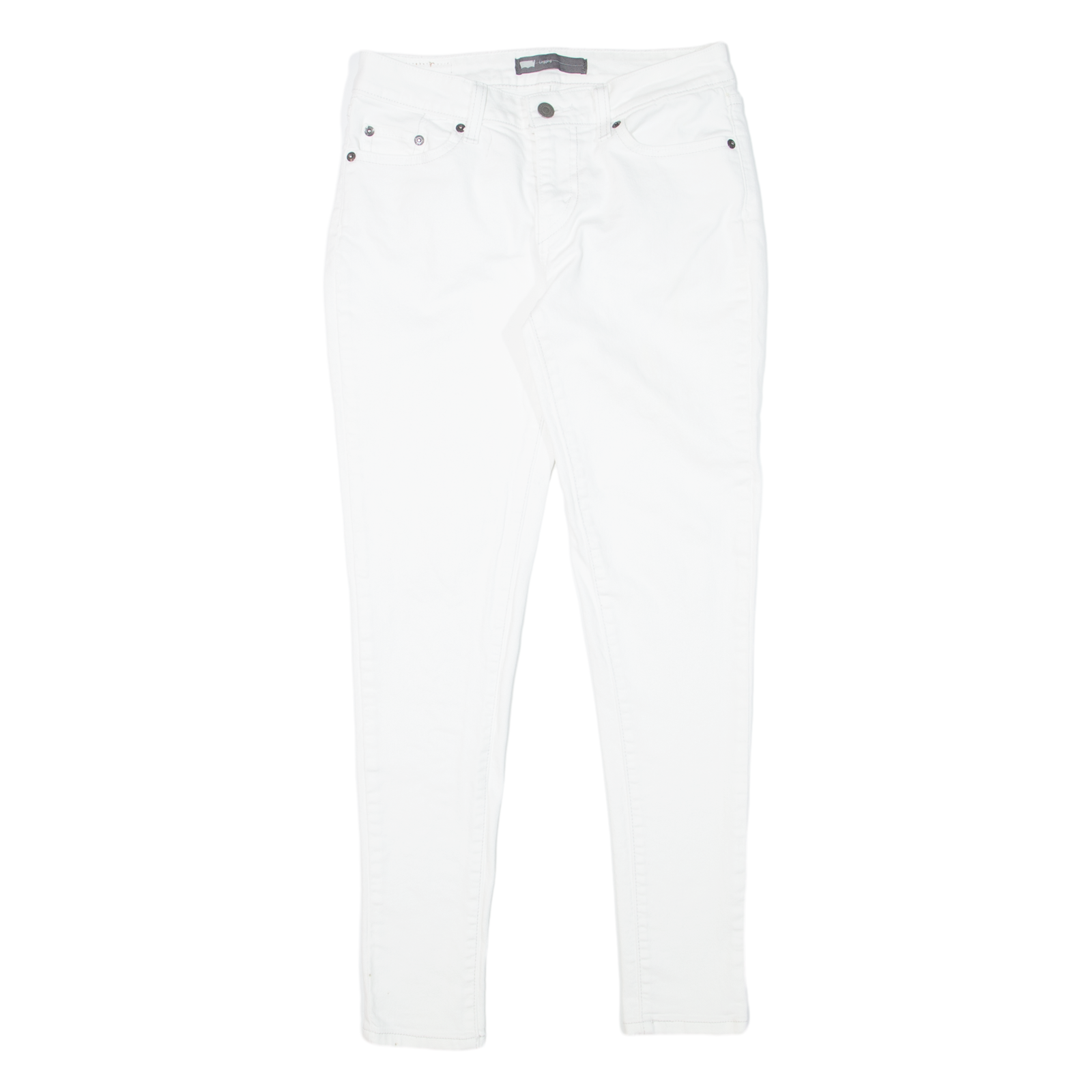 LEVI'S Legging Womens Jeans White Slim Skinny W29 L30 Refurbished - N/A refurbished available on Cerqular