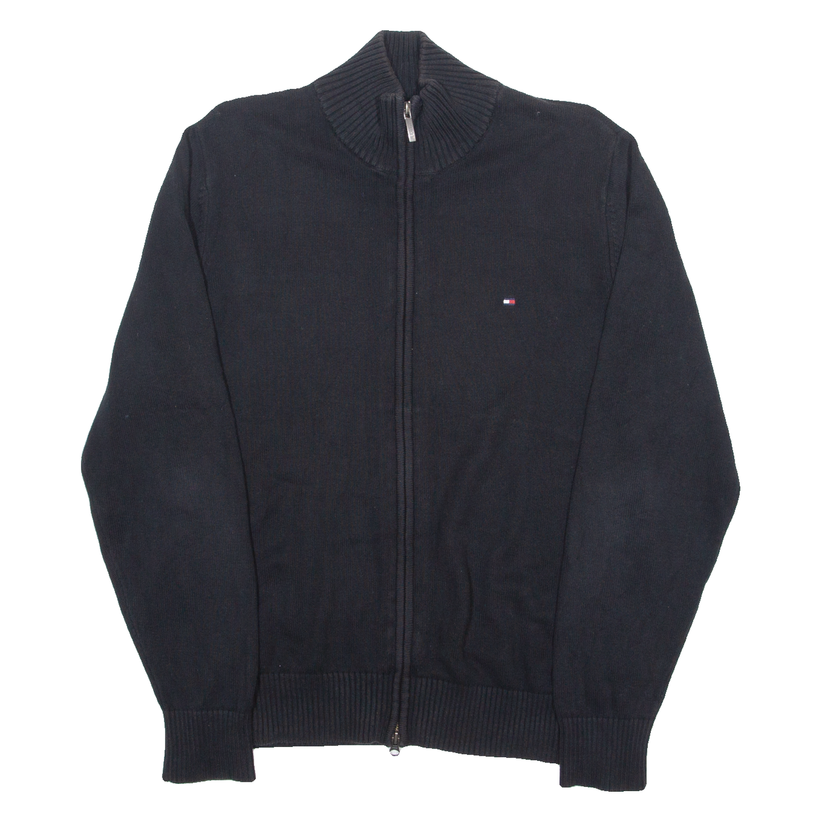 Buy TOMMY HILFIGER Mens Jumper Black High Neck Tight Knit M Refurbished - $28.59 TOMMY HILFIGER Mens Jumper Black High Neck Tight Knit M Refurbished - N/A refurbished available on Cerqular