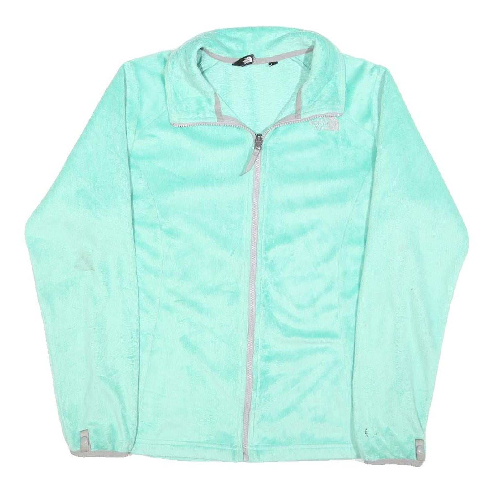 THE NORTH FACE Womens Mint Green Jacket M Polyester Zip Soft Warm Casual Refurbished - N/A refurbished available on Cerqular