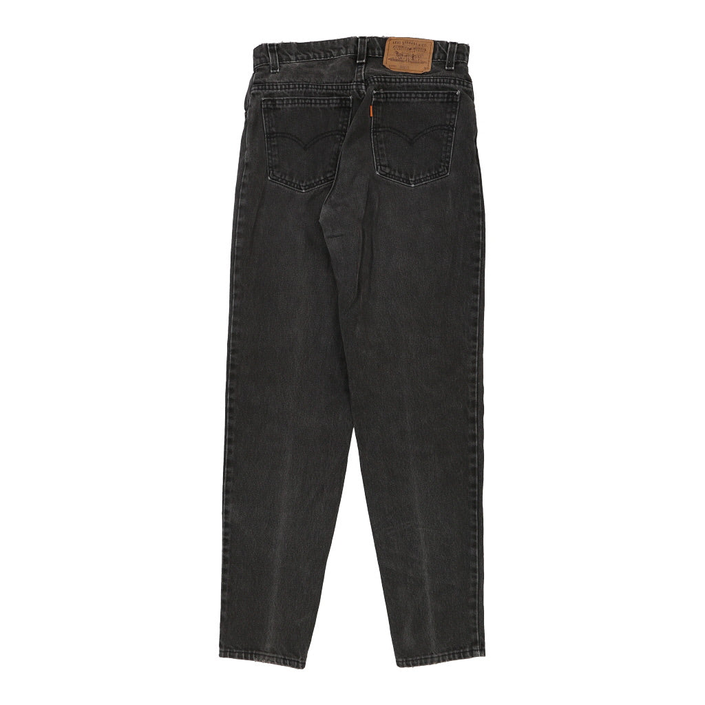 Levis Jeans - 28W UK 8 Grey Cotton Refurbished - Thrifted (note: this is a term often used to describe second- refurbished available on Cerqular
