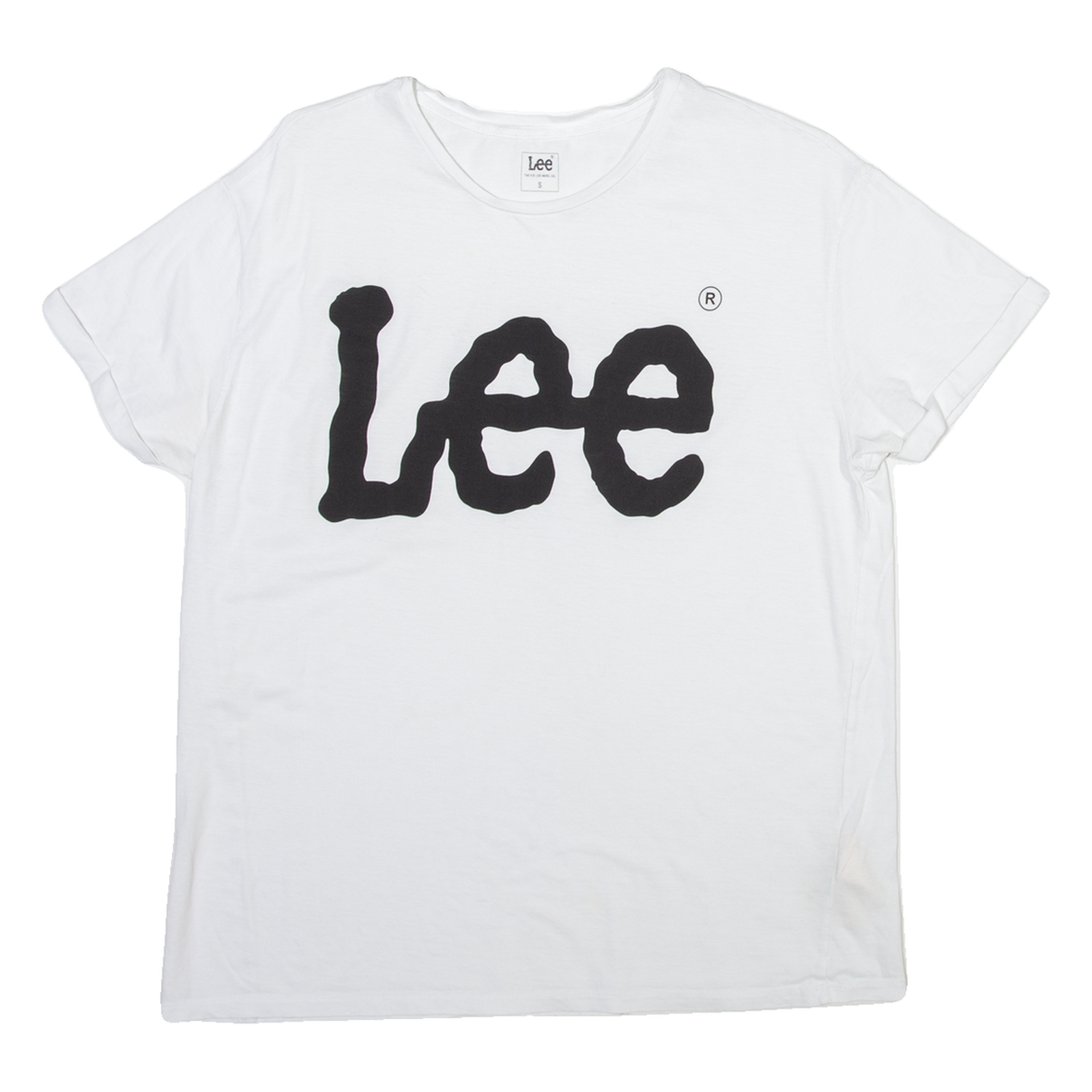 LEE Mens T-Shirt White S Refurbished - N/A refurbished available on Cerqular