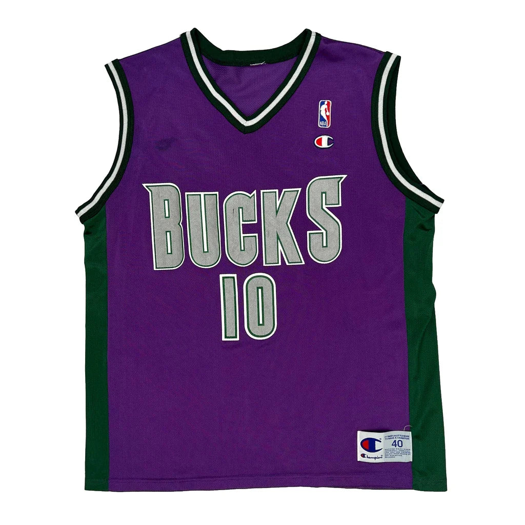 Buy Milwaukee Bucks Champion Nba Jersey - Medium Green Polyester Refurbished - $77.71 Milwaukee Bucks Champion Nba Jersey - Medium Green Polyester Refurbished - Thrifted (note: this is a term often used to describe second- refurbished available on Cerqular