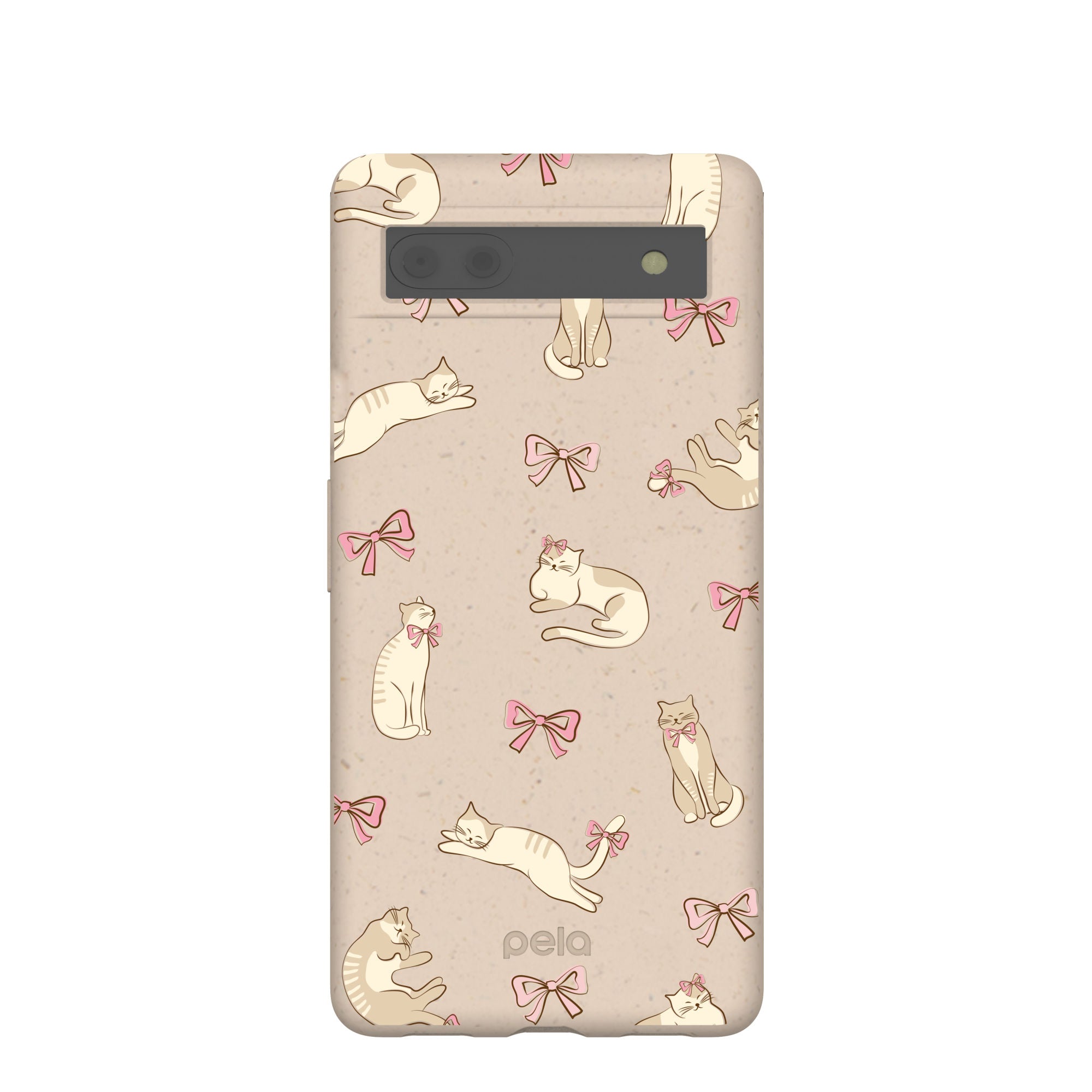 Seashell Purrfect Google Pixel 6a Case Refurbished - Pela Case refurbished available on Cerqular