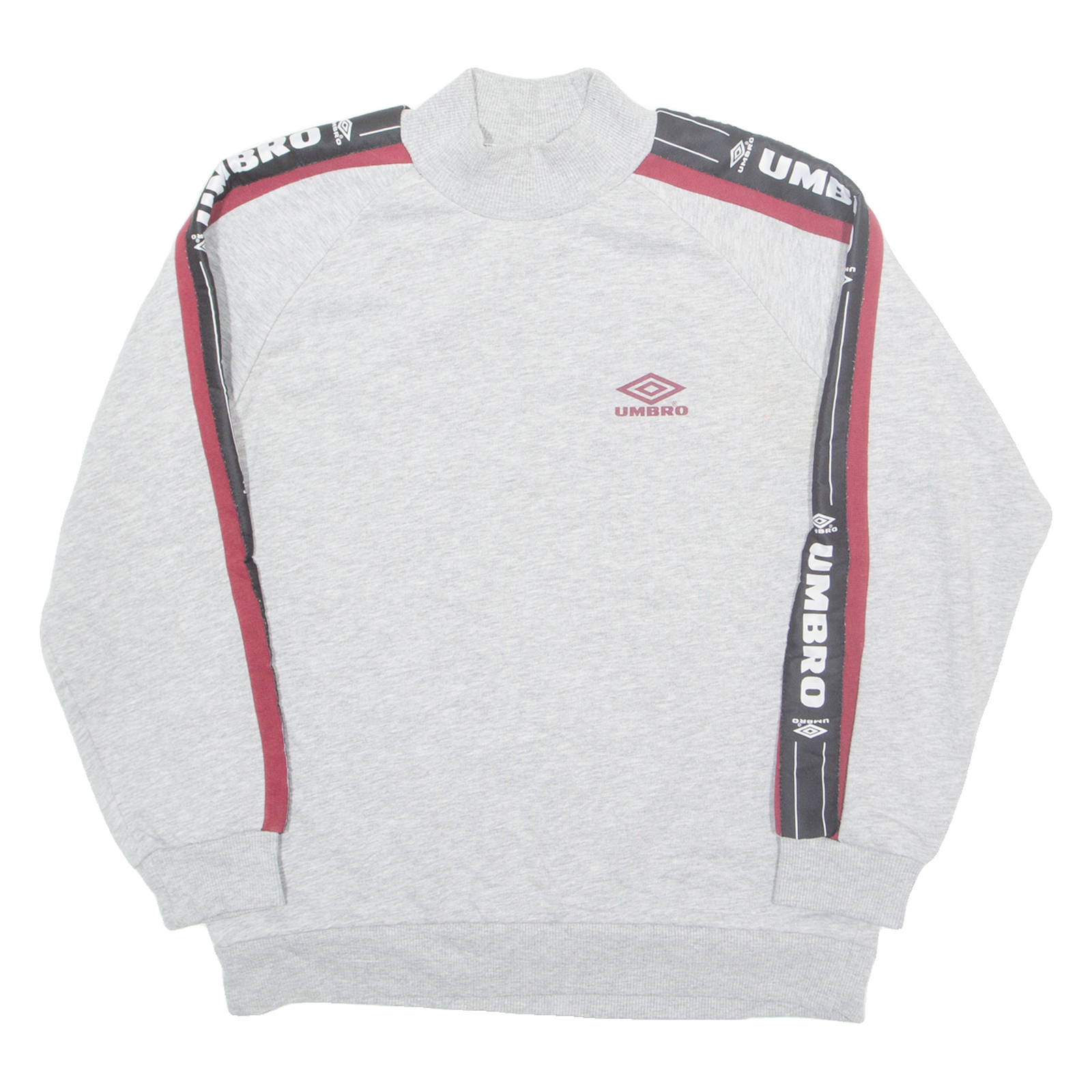 UMBRO Mens Sweatshirt Grey High Neck XS Refurbished - N/A refurbished available on Cerqular