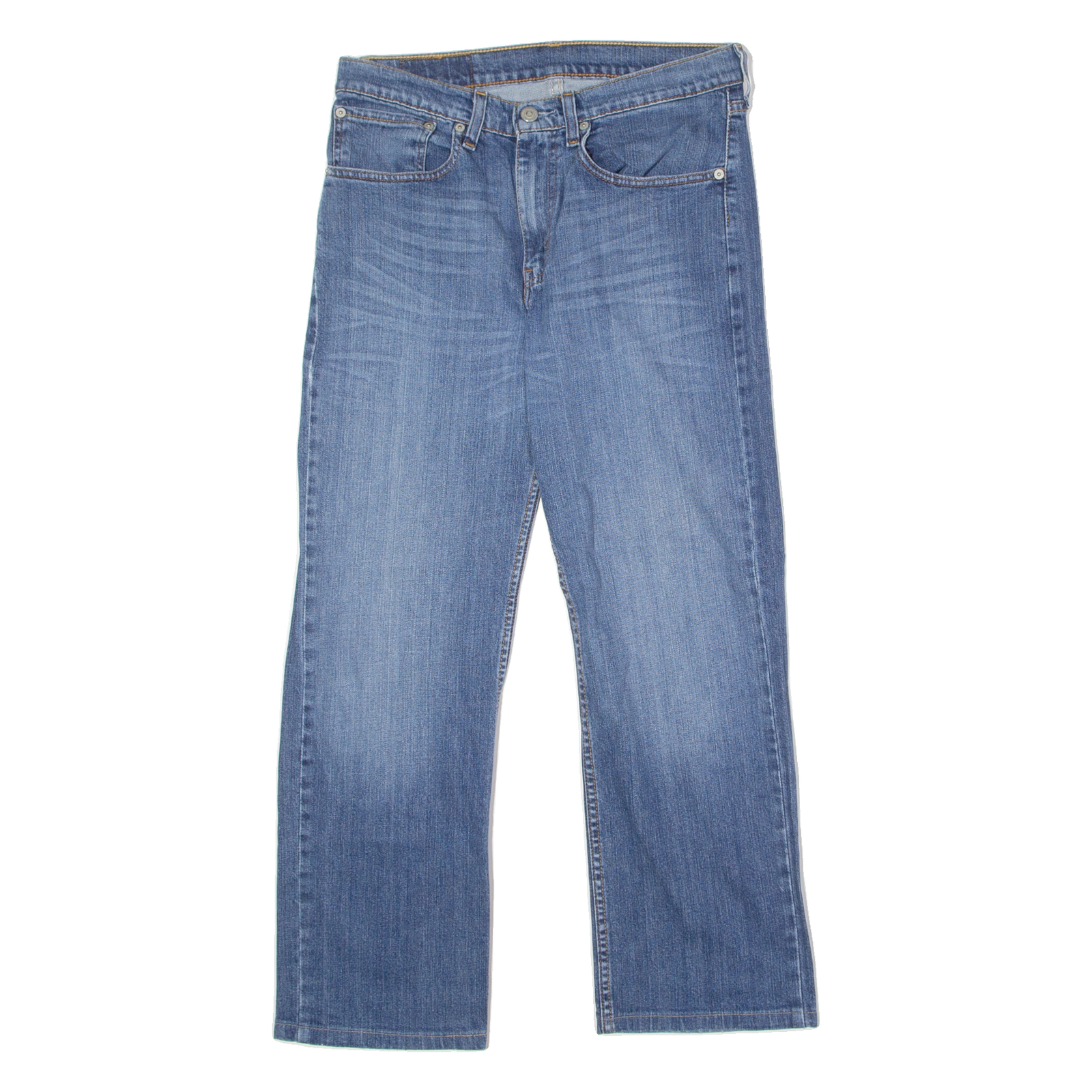 LEVI'S 751 Jeans Mens Blue Regular Straight W30 L25 Refurbished - N/A refurbished available on Cerqular