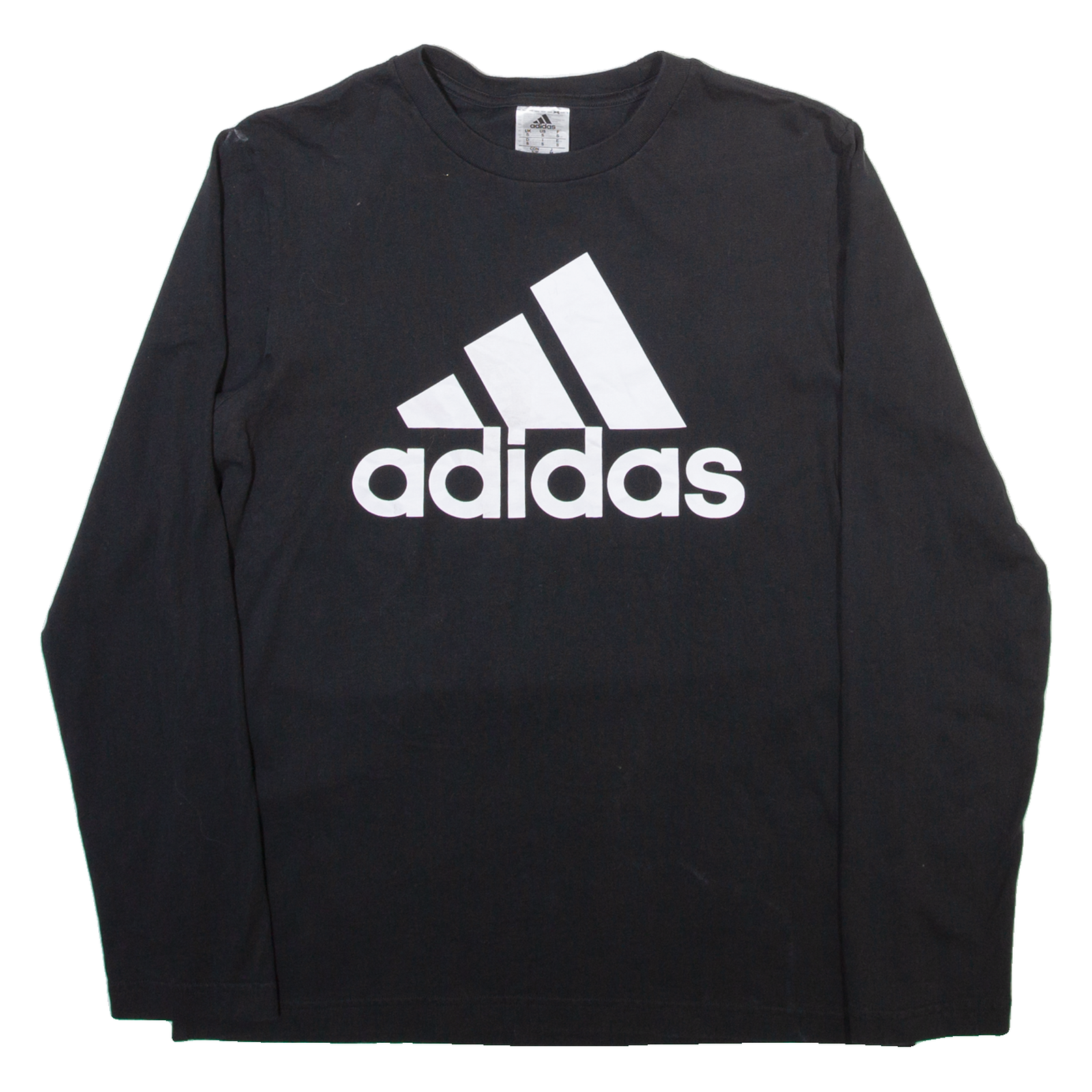 ADIDAS Mens T-Shirt Black Long Sleeve S Refurbished - N/A refurbished available on Cerqular