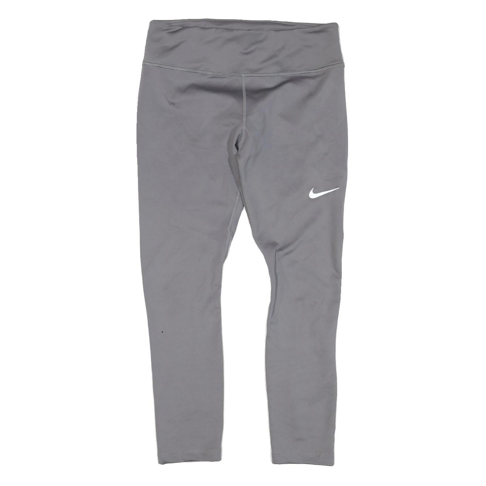 Buy NIKE Womens Joggers Grey M W26 L24 Slim Tapered Fit Sportswear Leggings Refurbished - $28.59 NIKE Womens Joggers Grey M W26 L24 Slim Tapered Fit Sportswear Leggings Refurbished - N/A refurbished available on Cerqular