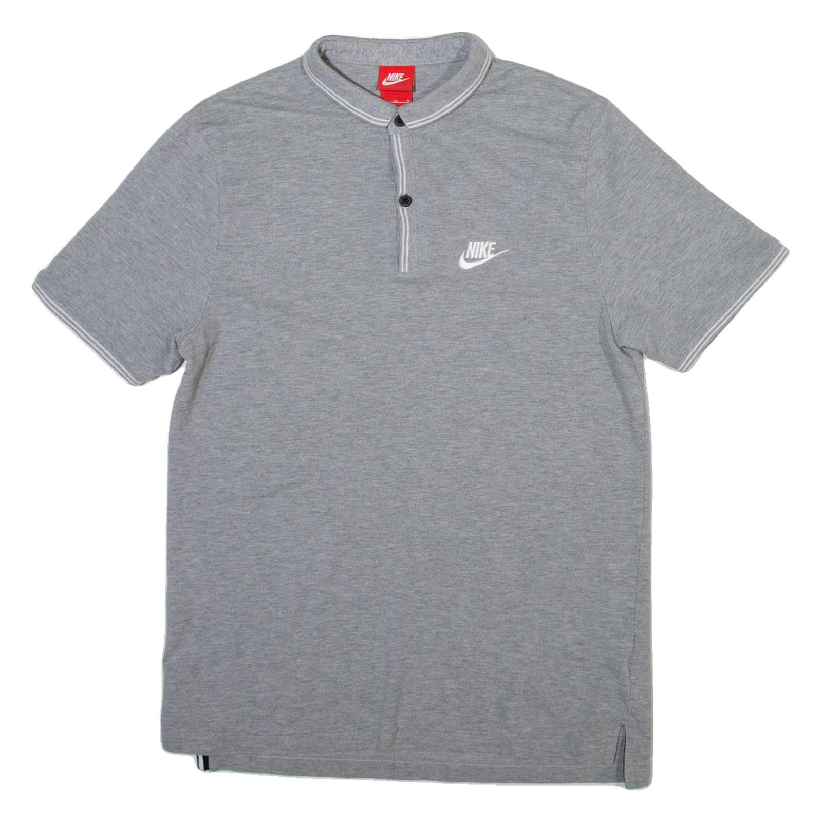 NIKE Mens Polo Shirt Grey M Refurbished - N/A refurbished available on Cerqular