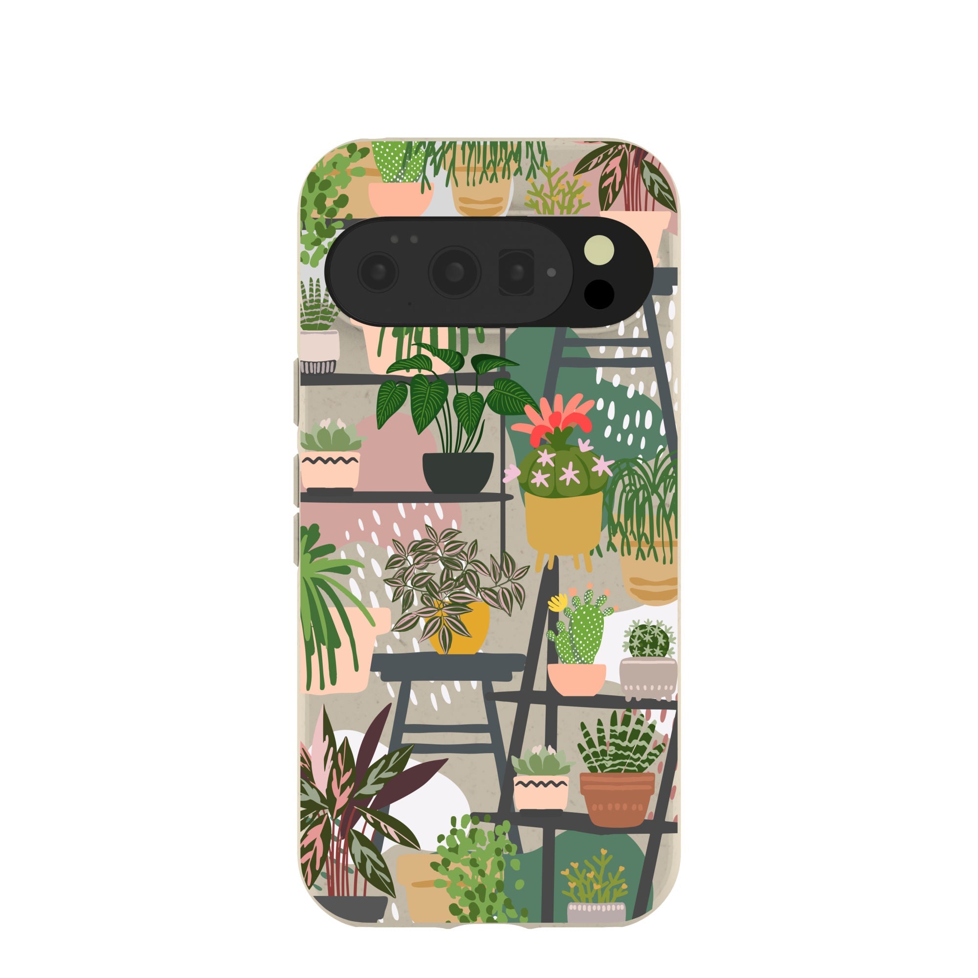 London Fog Botanical Oasis Google Pixel 10/10 Pro Case | PixelSnap Compatibility: Without PixelSnap Refurbished - Pela Case refurbished available on Cerqular