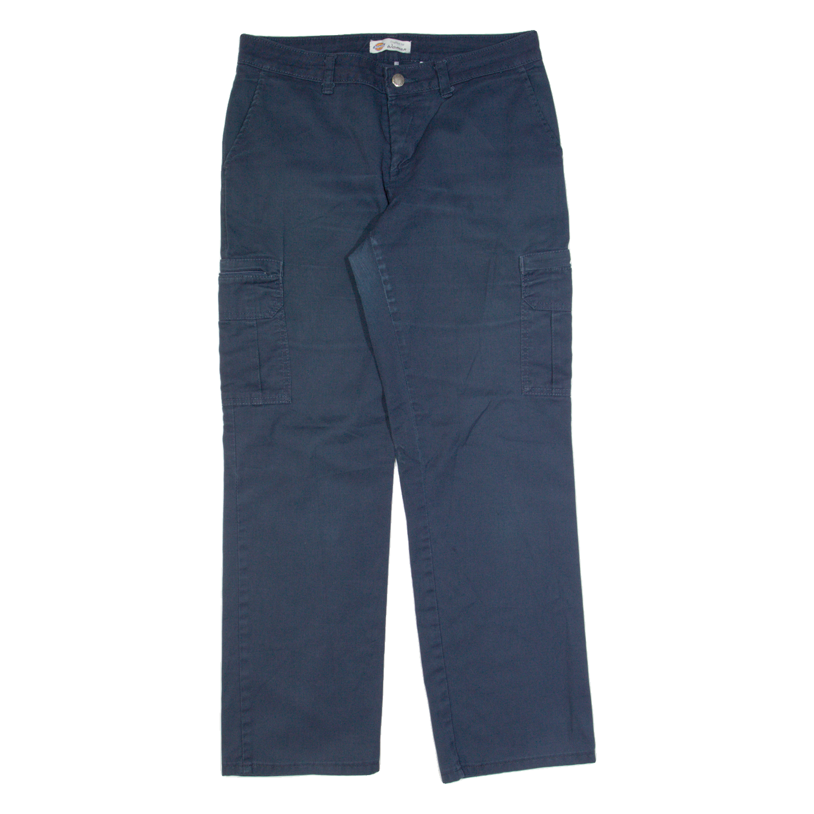 DICKIES Cargo Workwear Womens Trousers Blue Regular Straight W30 L30 Refurbished - N/A refurbished available on Cerqular