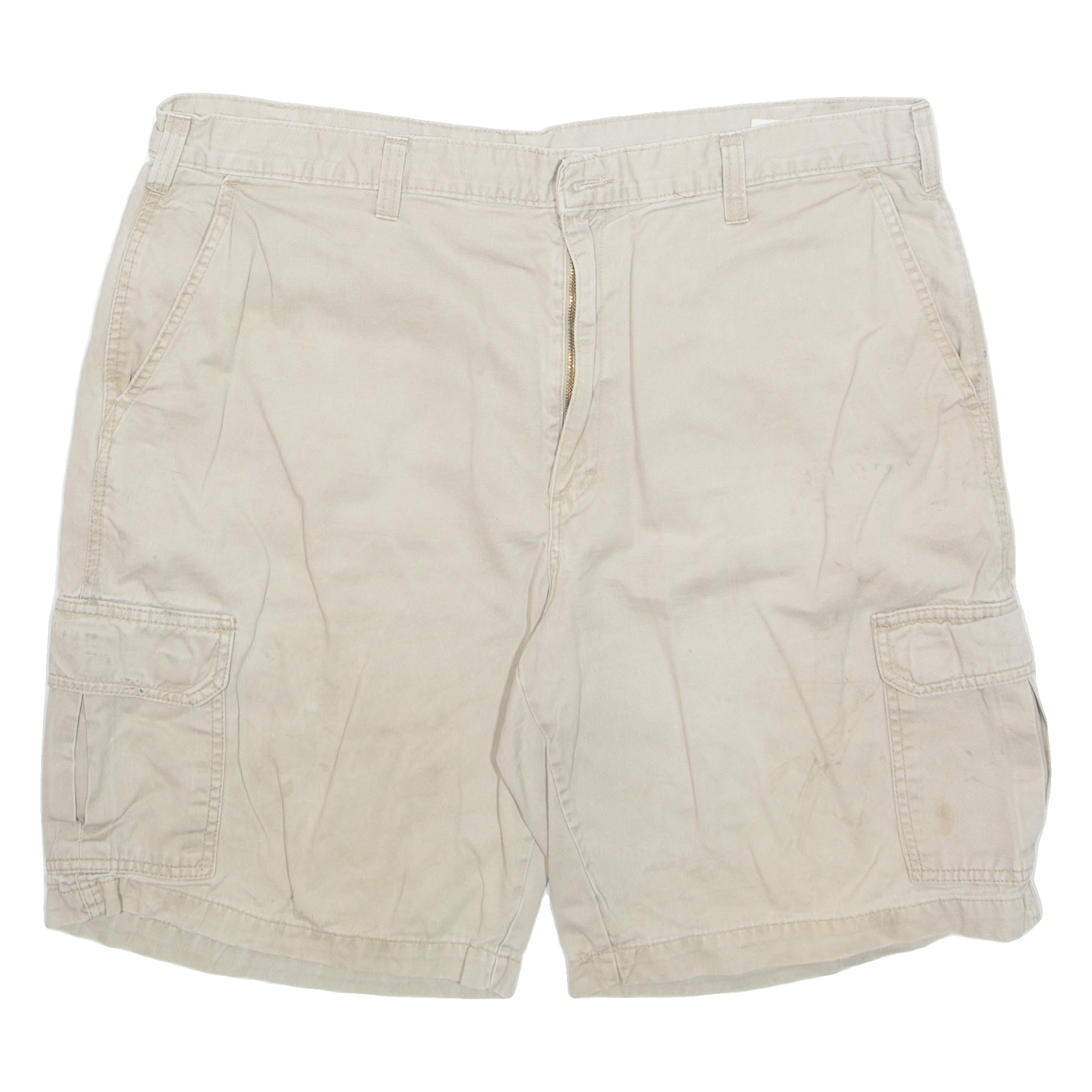 DICKIES Mens Cargo Shorts Beige XL W38 Refurbished - N/A refurbished available on Cerqular