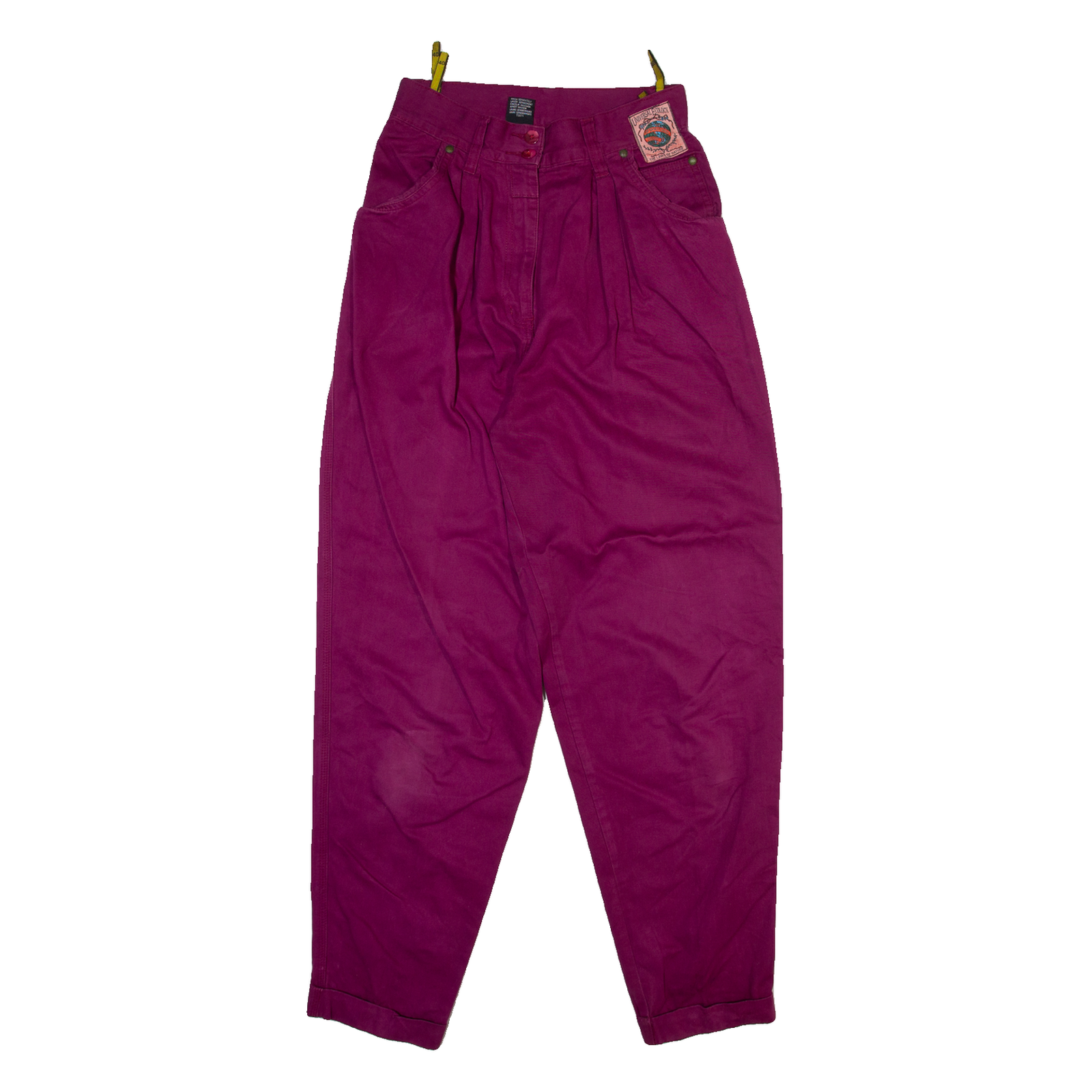 C AND A Womens Trousers Purple Regular Tapered W26 L30 Refurbished - N/A refurbished available on Cerqular