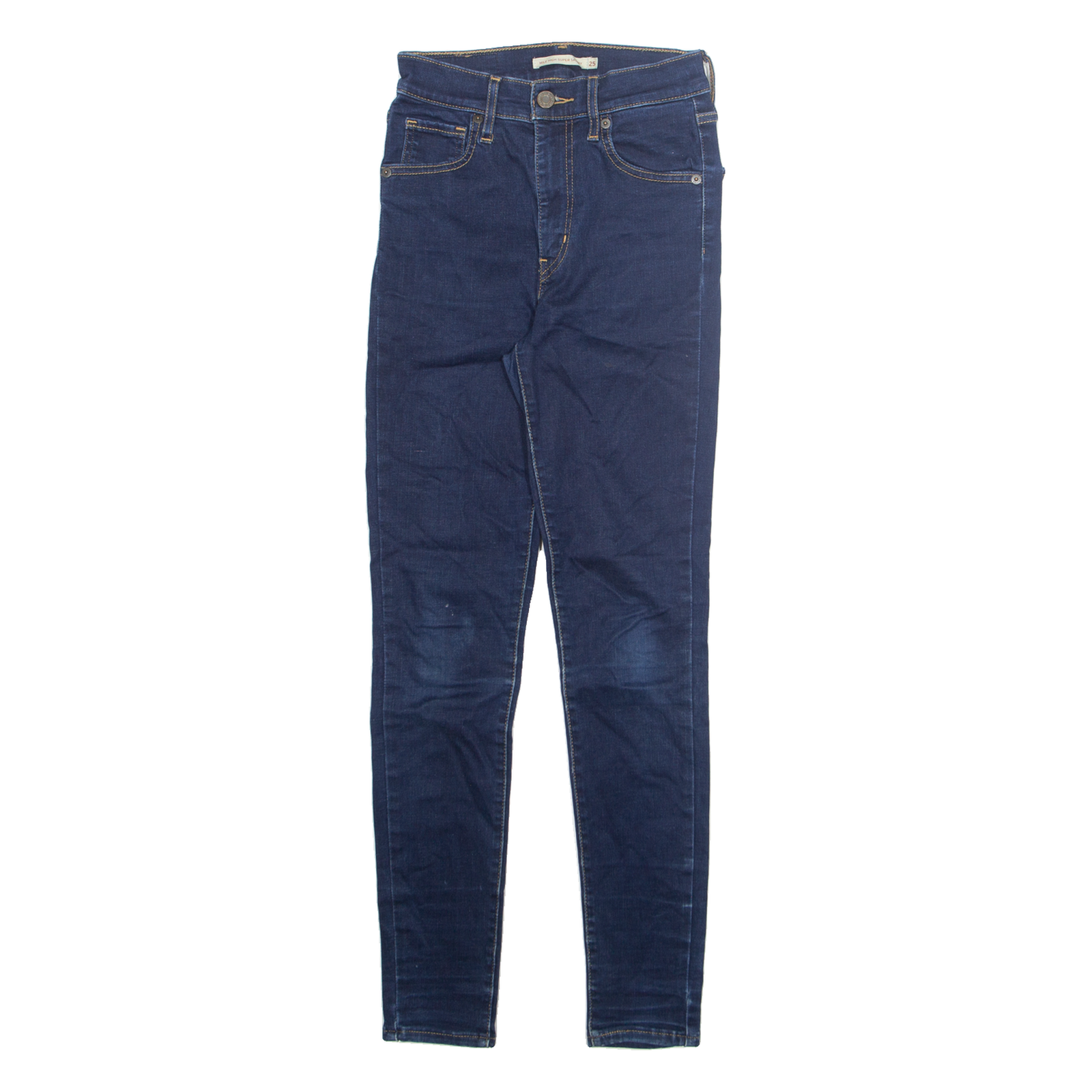 LEVI'S Mile High Womens Jeans Blue Slim Skinny W25 L28 Refurbished - N/A refurbished available on Cerqular