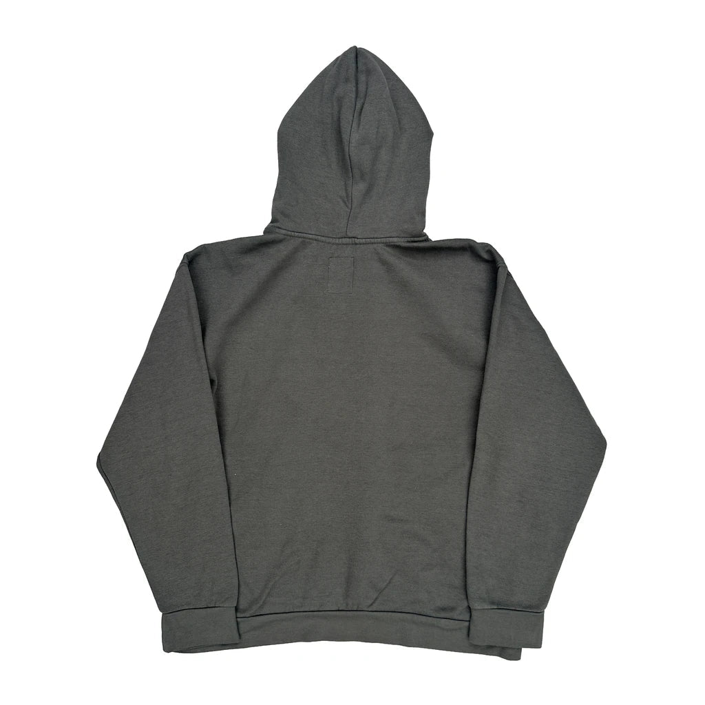 Dickies Hoodie - Large Grey Cotton Blend Refurbished - Thrifted (note: this is a term often used to describe second- refurbished available on Cerqular