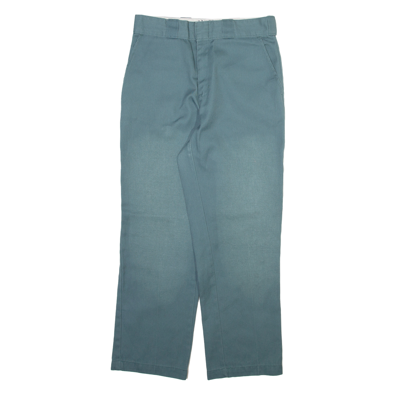 DICKIES Womens Trousers Blue Regular Straight W29 L26 Refurbished - N/A refurbished available on Cerqular