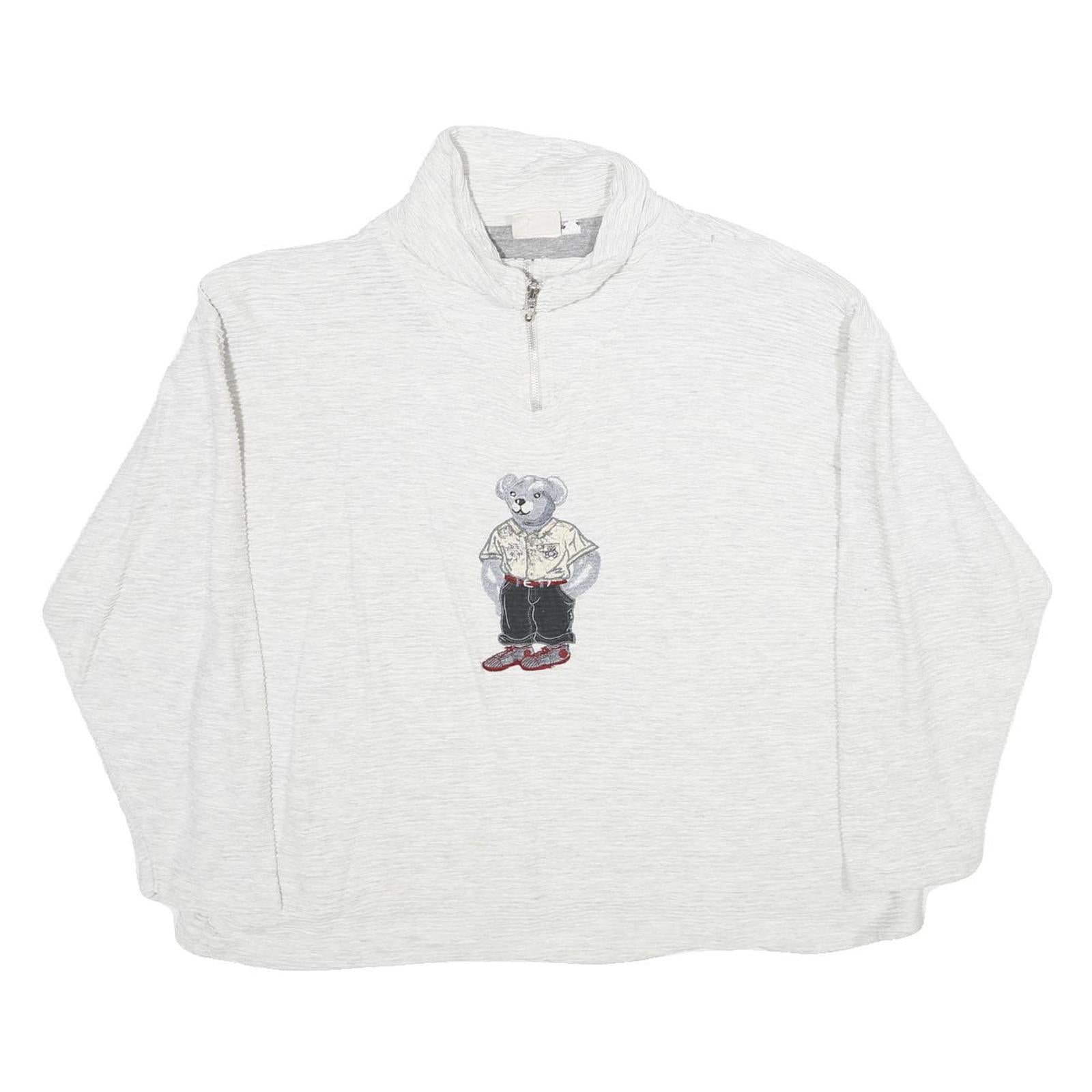 Buy NEWPORT Womens White Bear Embroidered Plain Cotton Pullover Jumper S Casual Refurbished - $36.39 NEWPORT Womens White Bear Embroidered Plain Cotton Pullover Jumper S Casual Refurbished - N/A refurbished available on Cerqular