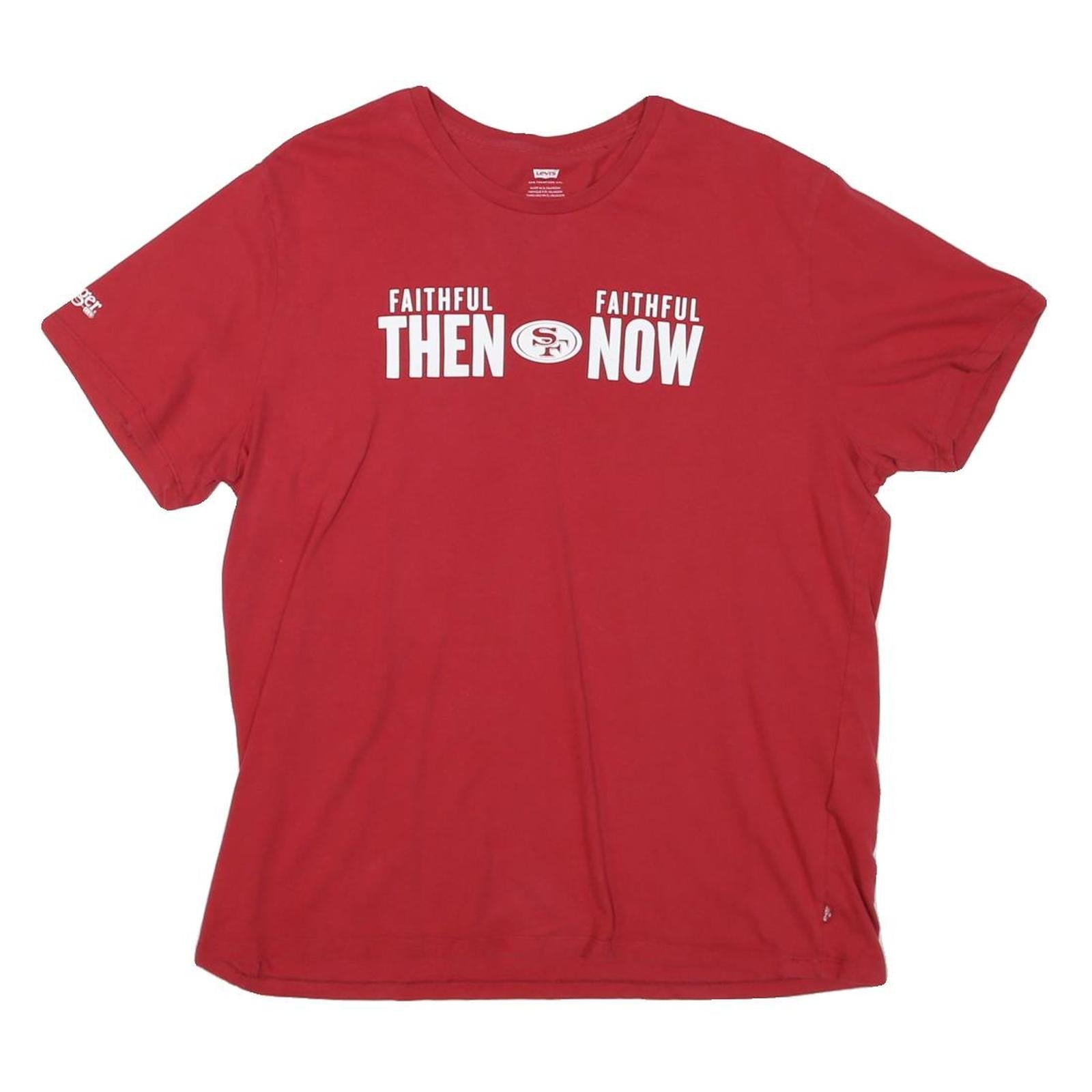 Buy LEVI'S Mens Red Cotton XL Graphic T-Shirt Short Sleeve Crew Neck Casual Refurbished - $22.09 LEVI'S Mens Red Cotton XL Graphic T-Shirt Short Sleeve Crew Neck Casual Refurbished - N/A refurbished available on Cerqular