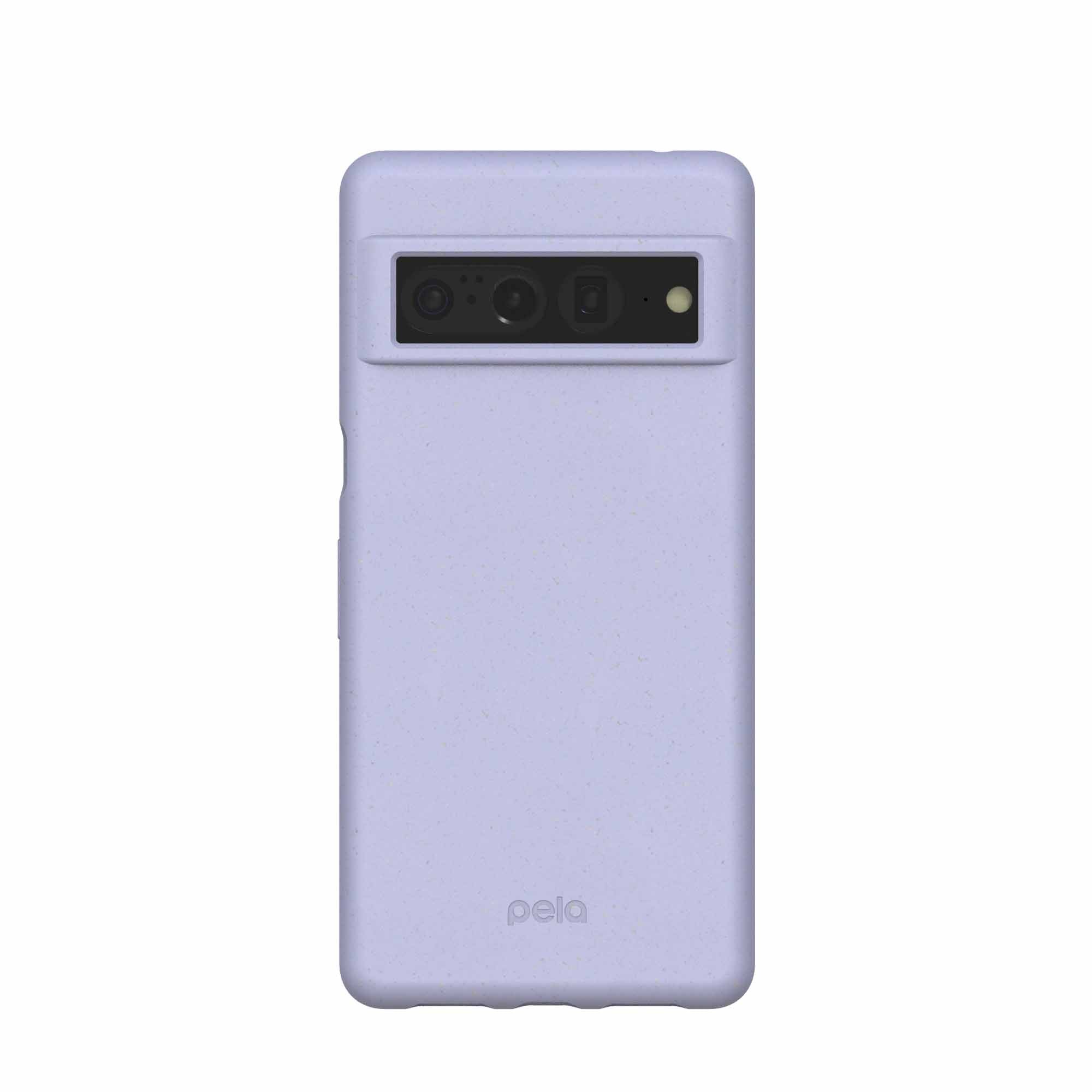 Lavender Google Pixel 7 Pro Phone Case Refurbished - Pela Case refurbished available on Cerqular