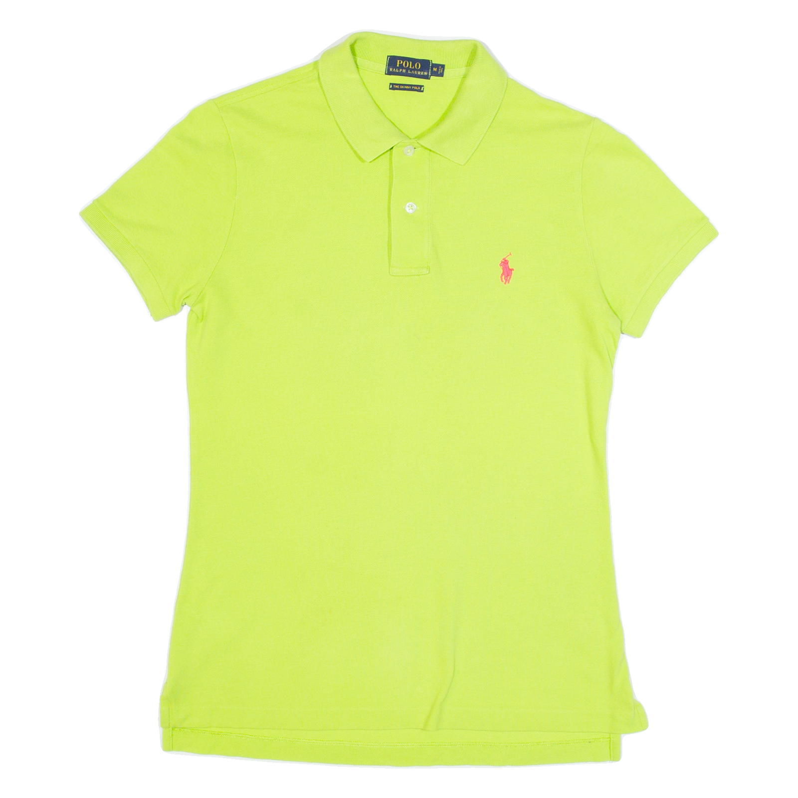 POLO RALPH LAUREN Skinny Polo Mens Polo Shirt Green M Refurbished - N/A refurbished available on Cerqular