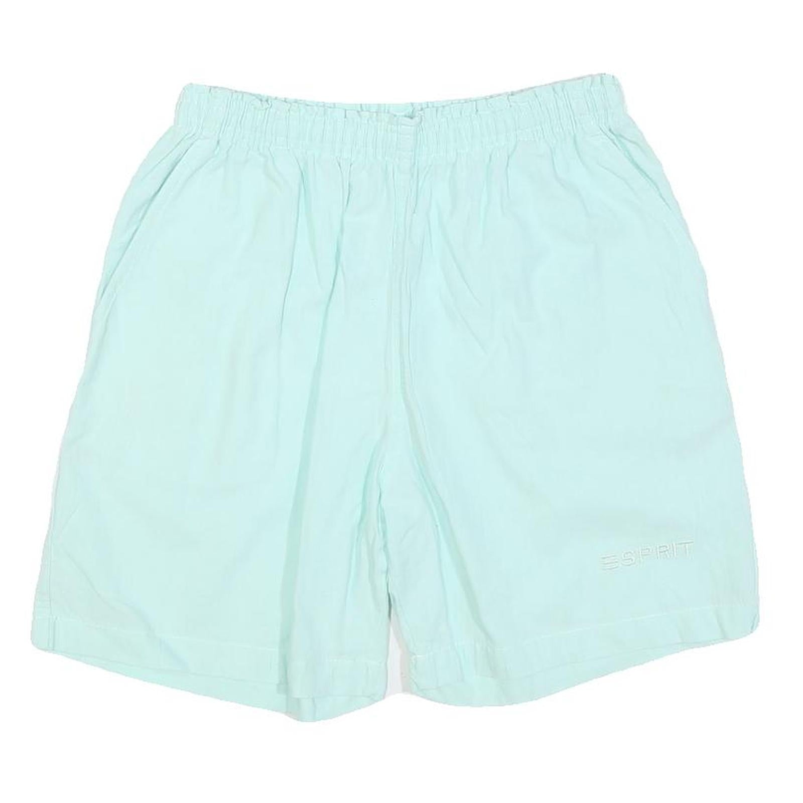 ESPRIT Mens Shorts Blue Casual Plain M W26 Lightweight Cotton Blend Refurbished - N/A refurbished available on Cerqular