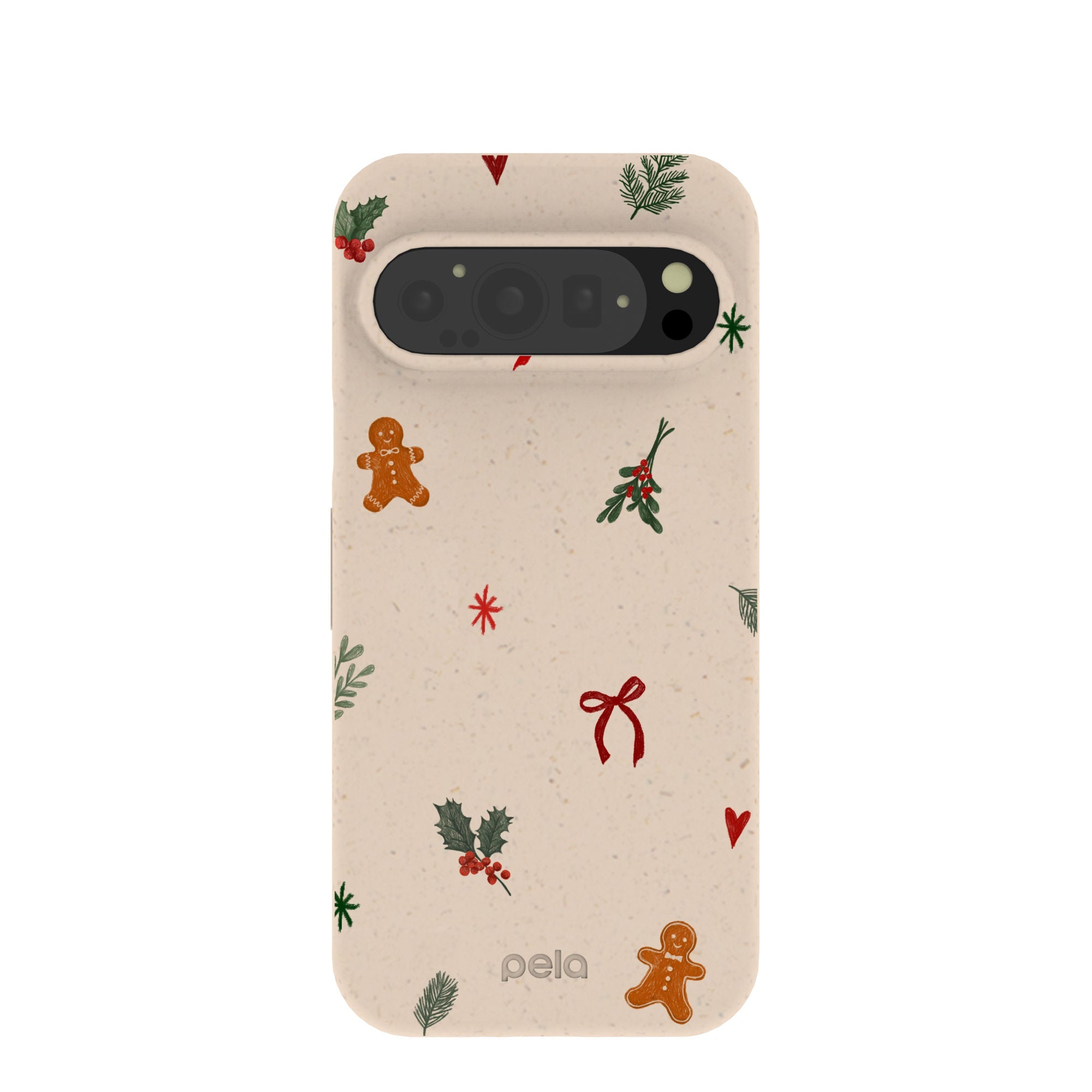 Seashell Be Merry Google Pixel 9/9 Pro Case Refurbished - Pela Case refurbished available on Cerqular