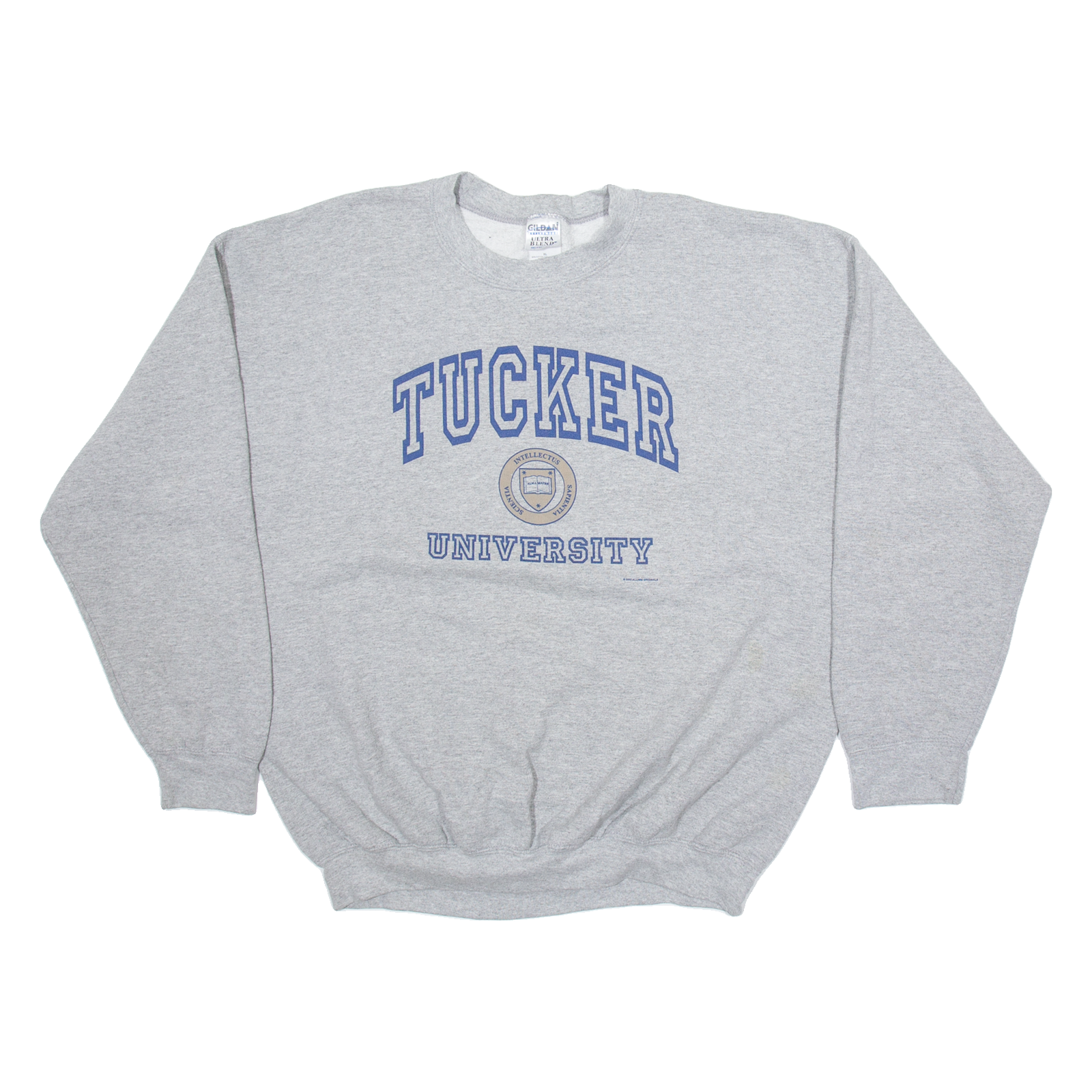 GILDAN Tucker University Mens Sweatshirt Grey USA XL Refurbished - N/A refurbished available on Cerqular