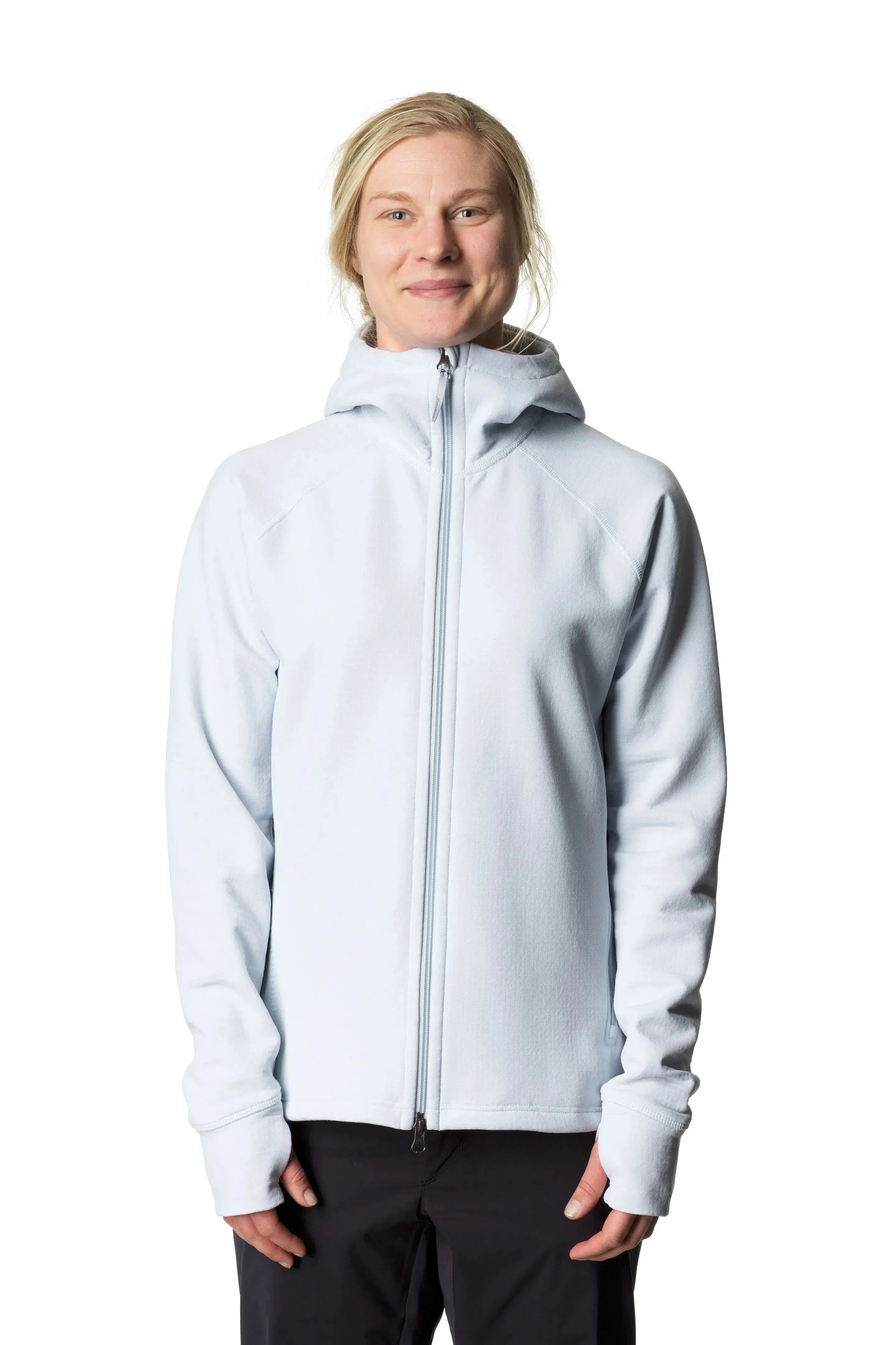 W's Mono Air Houdi | Color: Bluetiful | Size: XS Refurbished - Houdini Sportswear refurbished available on Cerqular