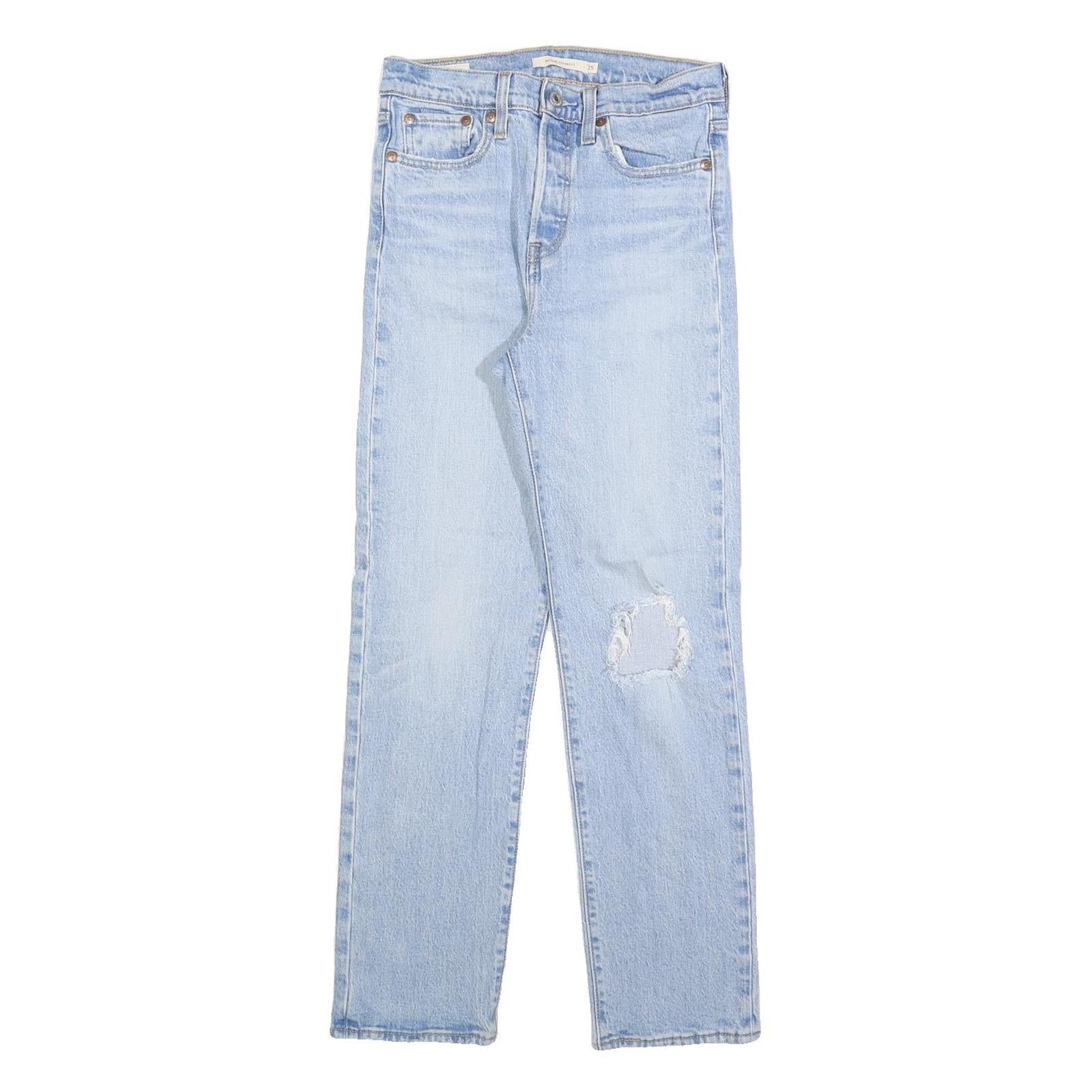Buy LEVI'S Womens Regular Fit Blue Denim Jeans W25 L28 Distressed Cotton Blend Refurbished - $41.59 LEVI'S Womens Regular Fit Blue Denim Jeans W25 L28 Distressed Cotton Blend Refurbished - N/A refurbished available on Cerqular