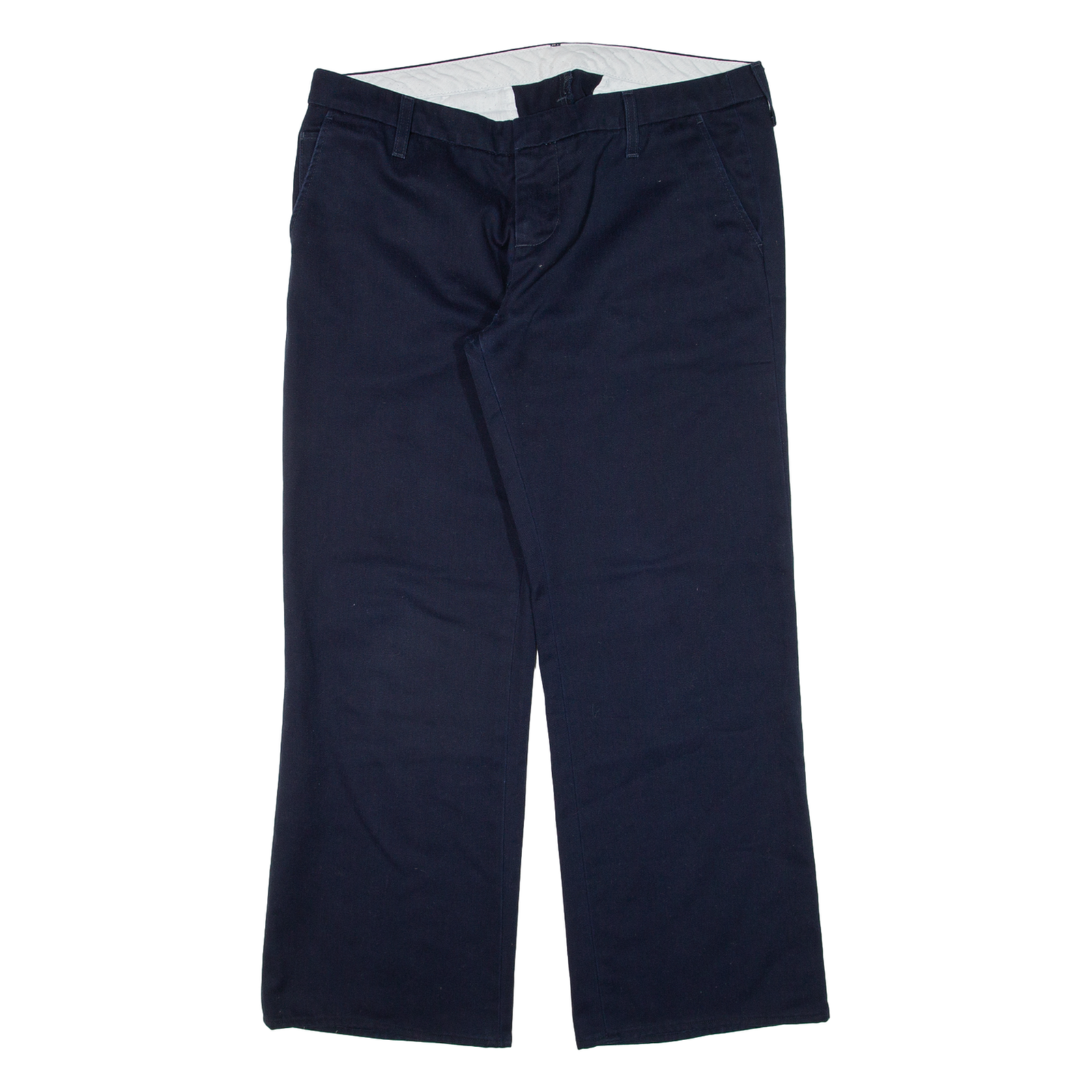 CARHARTT Womens Trousers Blue Relaxed Straight W35 L27 Refurbished - N/A refurbished available on Cerqular