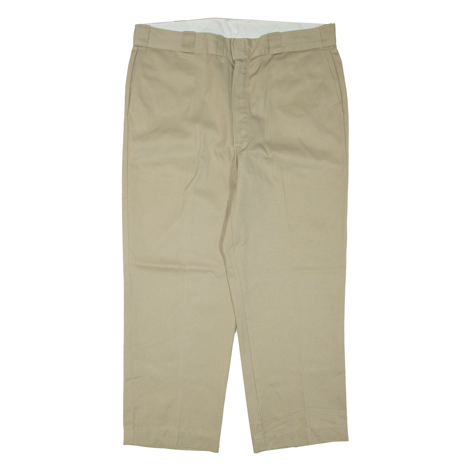 DICKIES Mens Trousers Beige Regular Tapered W38 L28 Refurbished - N/A refurbished available on Cerqular
