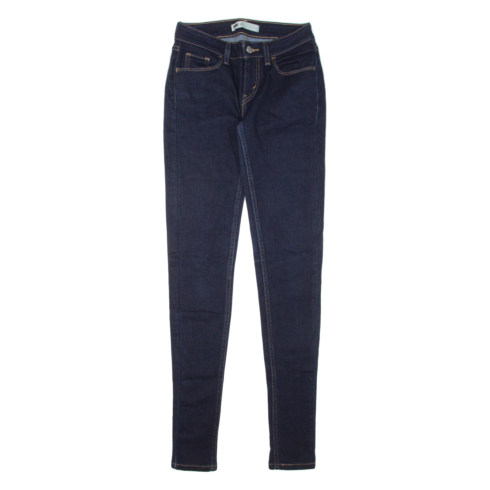 LEVI'S Womens Jeans Blue Slim Skinny W25 L32 Refurbished - N/A refurbished available on Cerqular