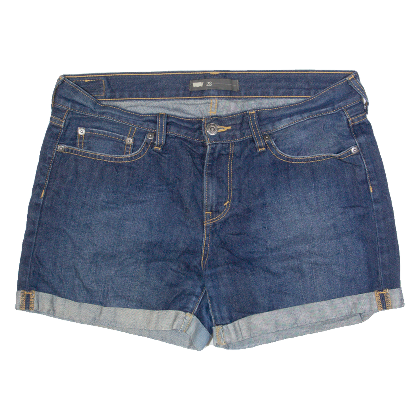 Buy LEVI'S Womens Denim Shorts Blue L W34 Refurbished - $23.39 LEVI'S Womens Denim Shorts Blue L W34 Refurbished - N/A refurbished available on Cerqular