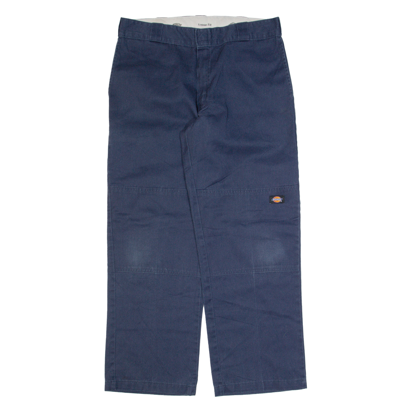 DICKIES Workwear Mens Trousers Blue Loose Straight W34 L30 Refurbished - N/A refurbished available on Cerqular