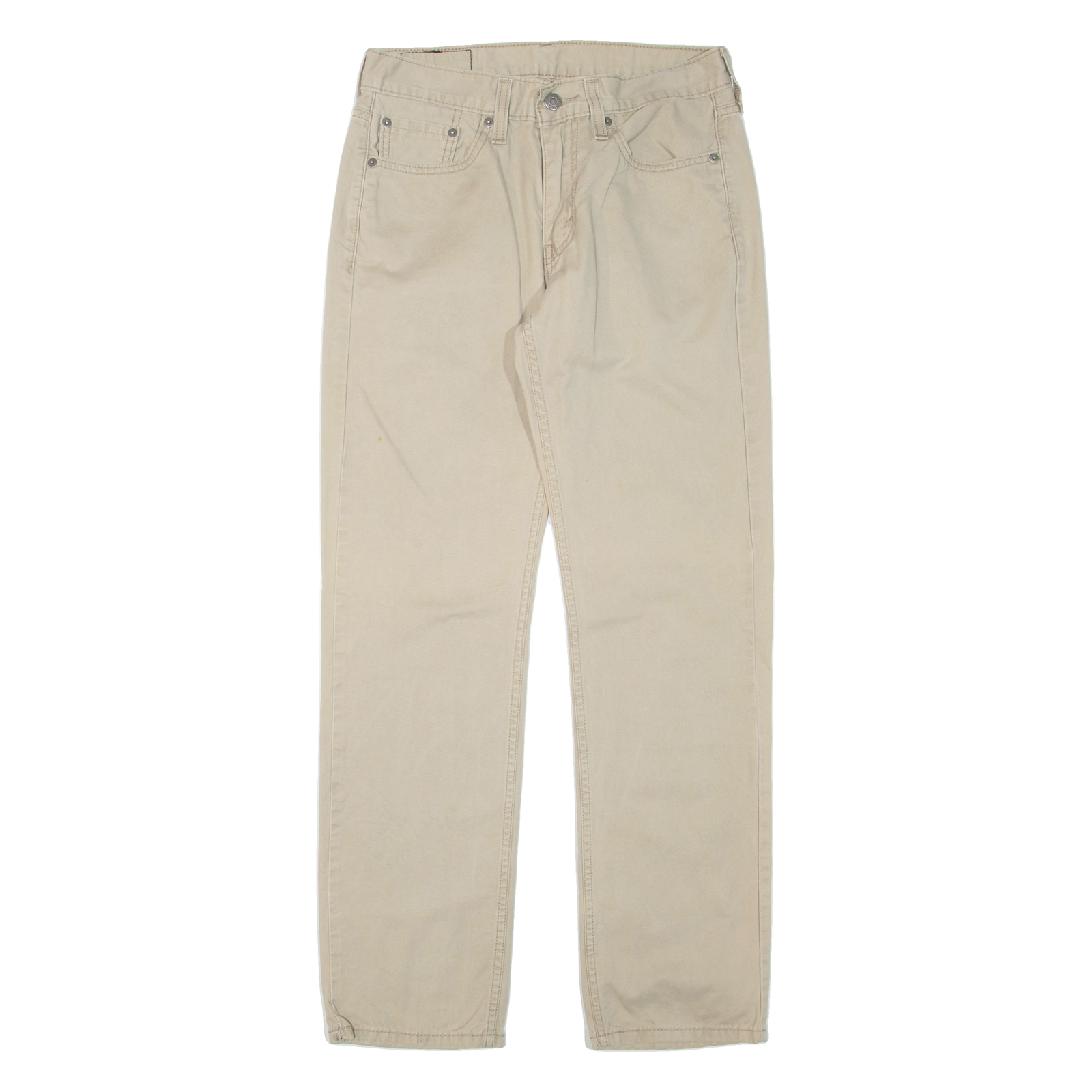 LEVI'S 514 Mens Trousers Beige Regular Straight W29 L32 Refurbished - N/A refurbished available on Cerqular