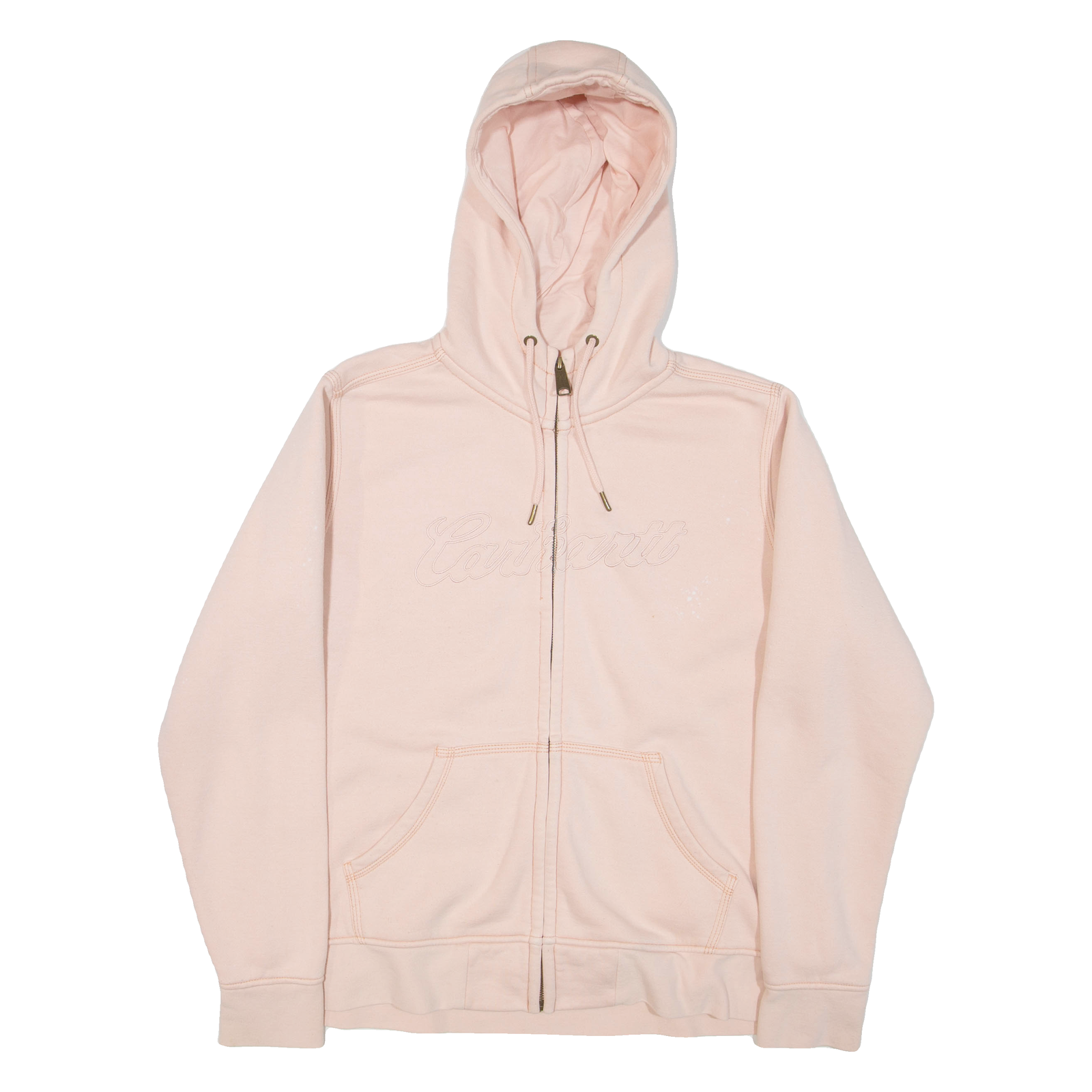 CARHARTT Womens Pink Hoodie Full Zip XL Refurbished - N/A refurbished available on Cerqular