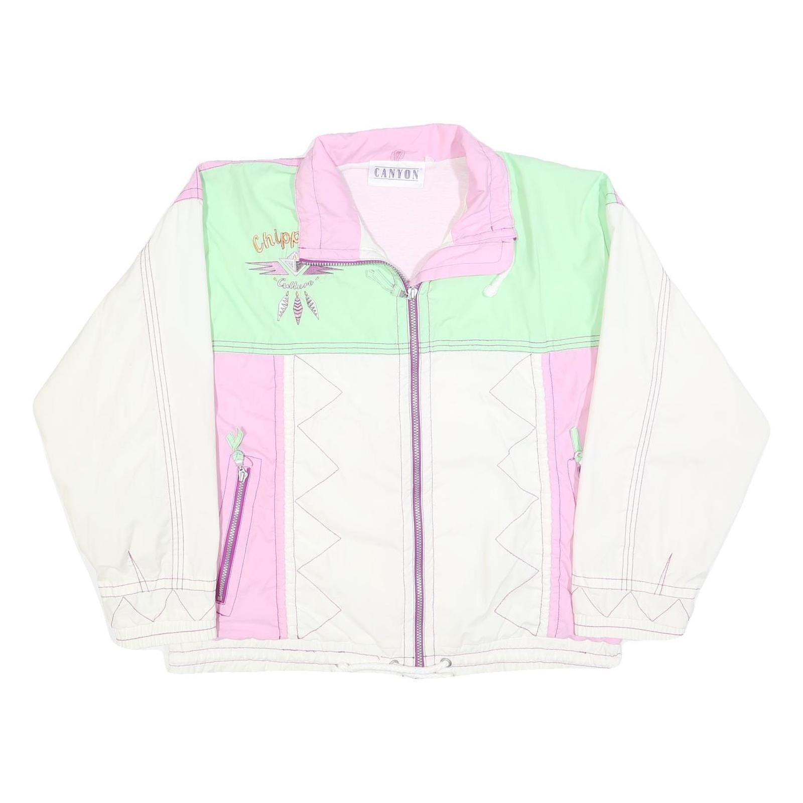 Buy CANYON Womens Green & Pink White Jacket L Polyester Blend Colourblock Zip Refurbished - $32.49 CANYON Womens Green & Pink White Jacket L Polyester Blend Colourblock Zip Refurbished - N/A refurbished available on Cerqular