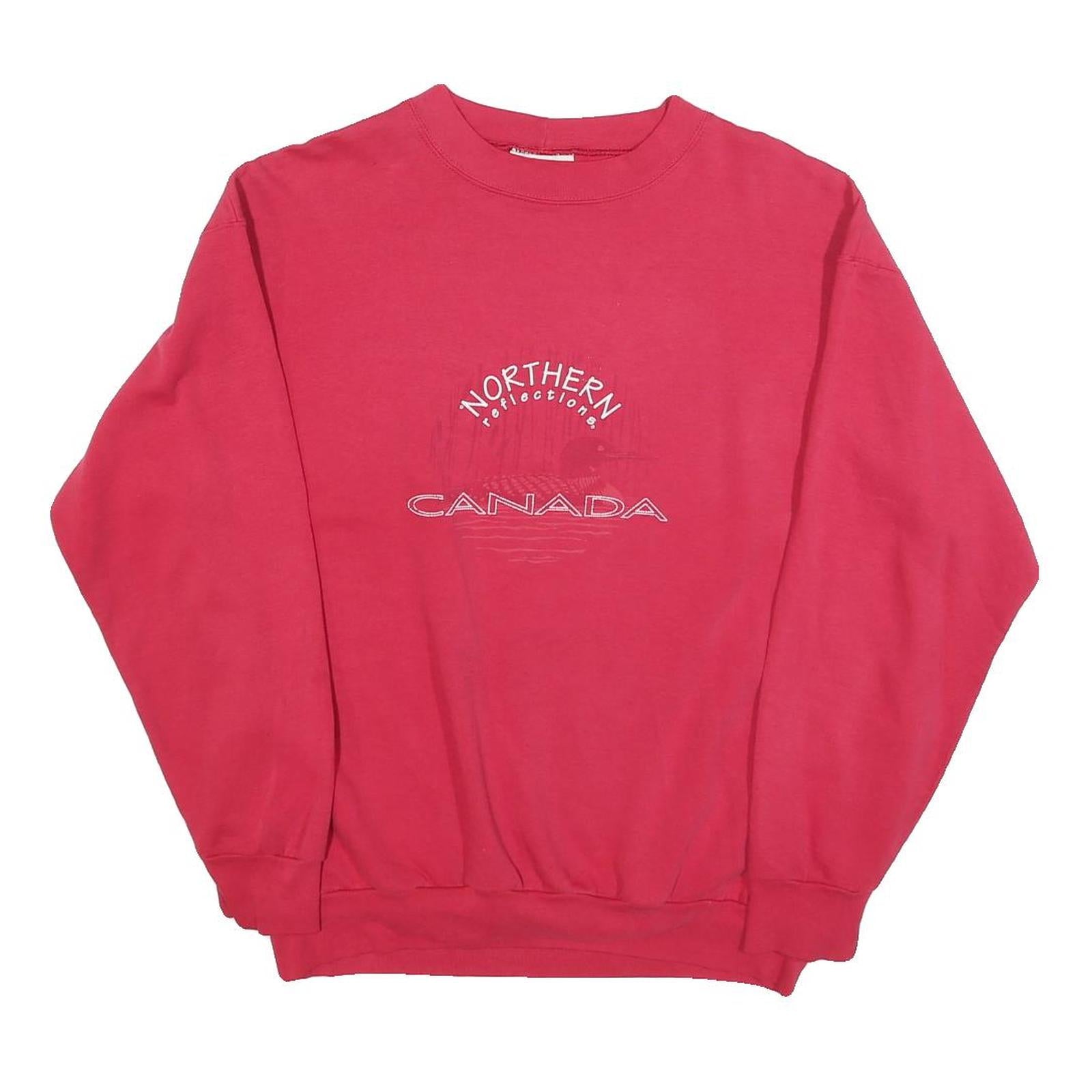 Buy NORTHERN REFLECTIONS Womens Red Canada Crew Neck L Cotton Blend Sweatshirt Refurbished - $27.29 NORTHERN REFLECTIONS Womens Red Canada Crew Neck L Cotton Blend Sweatshirt Refurbished - N/A refurbished available on Cerqular